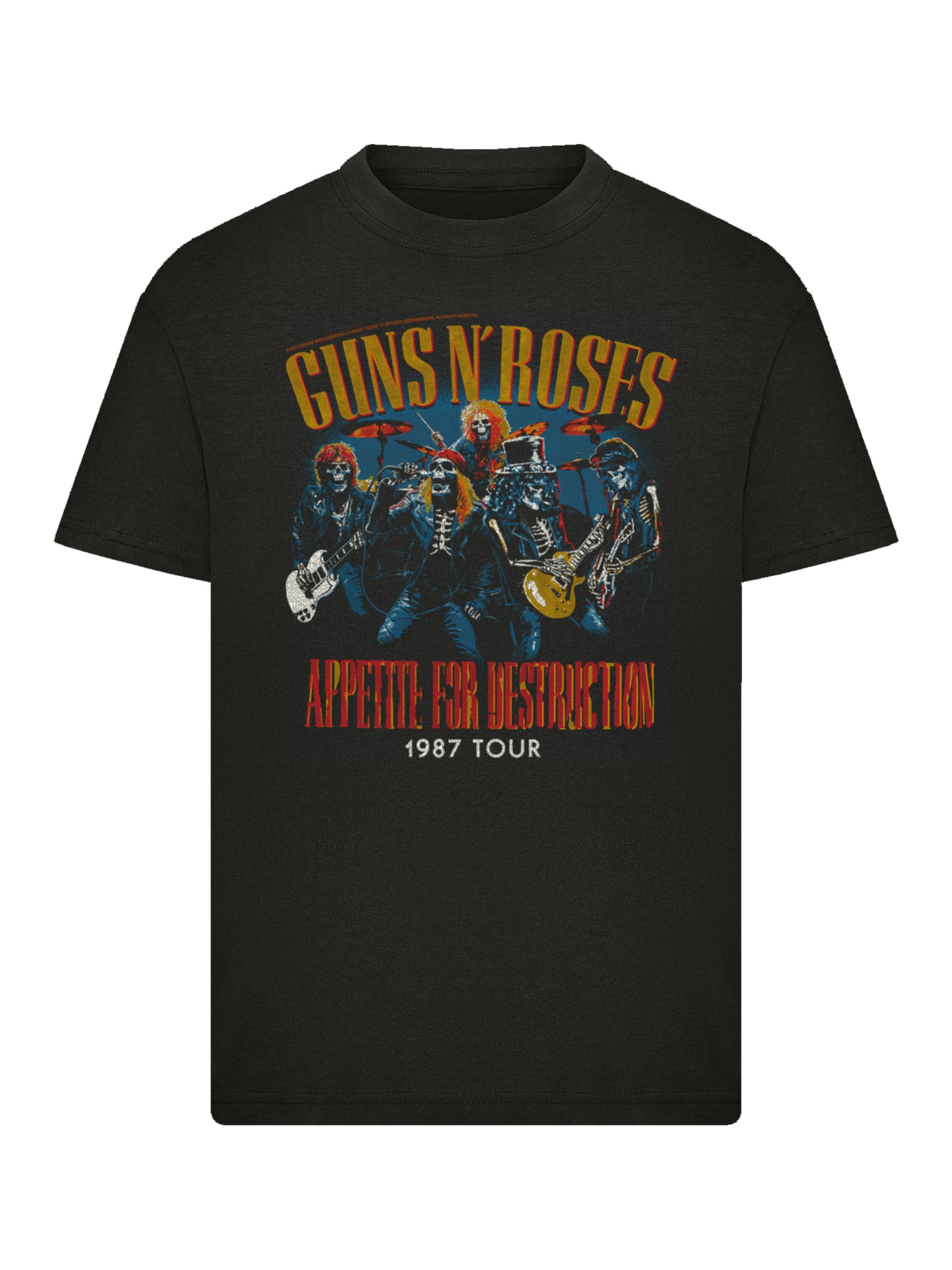 Affiche de concert vintage de Guns N 'Roses 1987 | T-shirt pour enfants