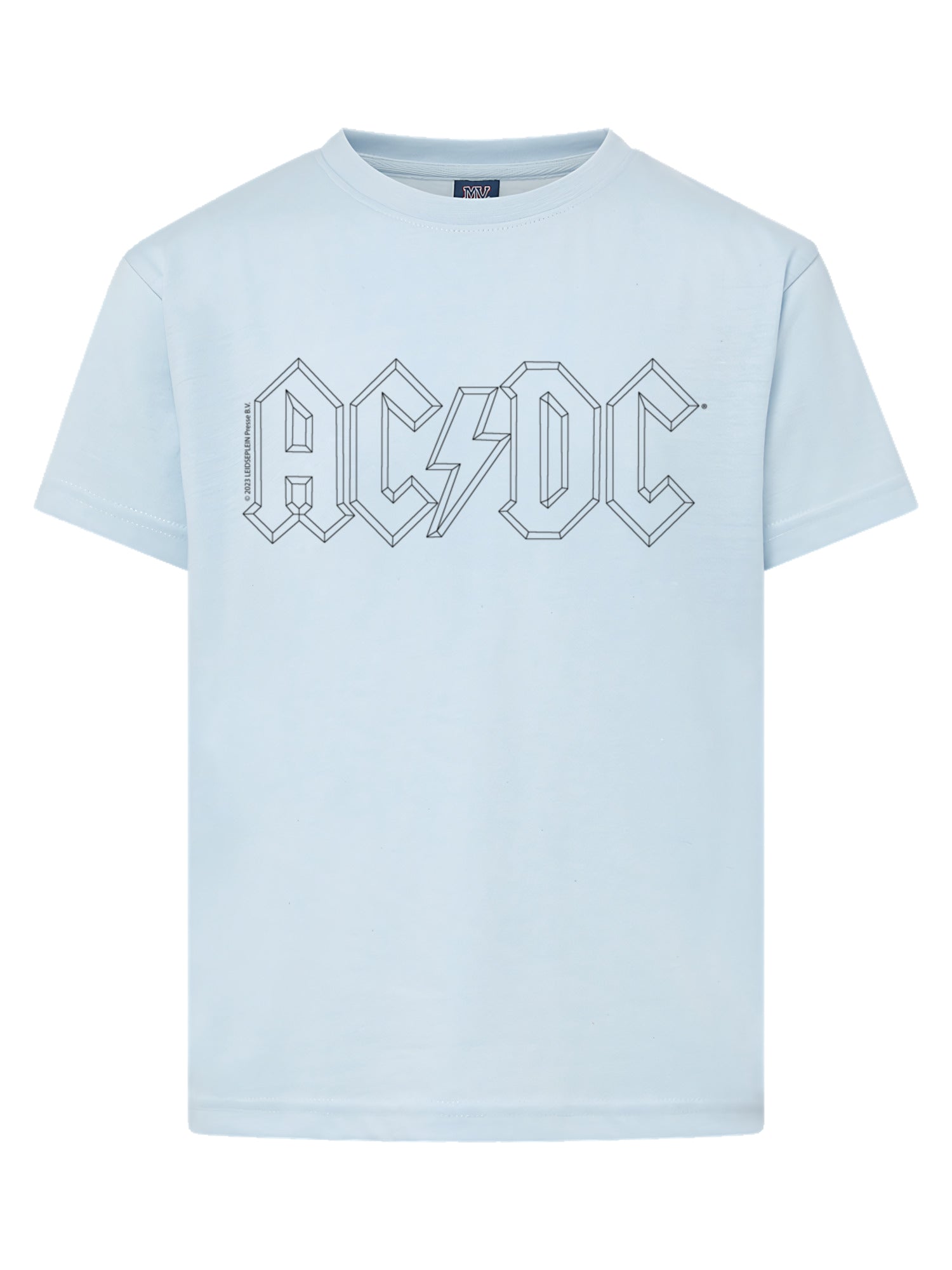 ACDC Black Outline Logo with Youth Buddy Tee