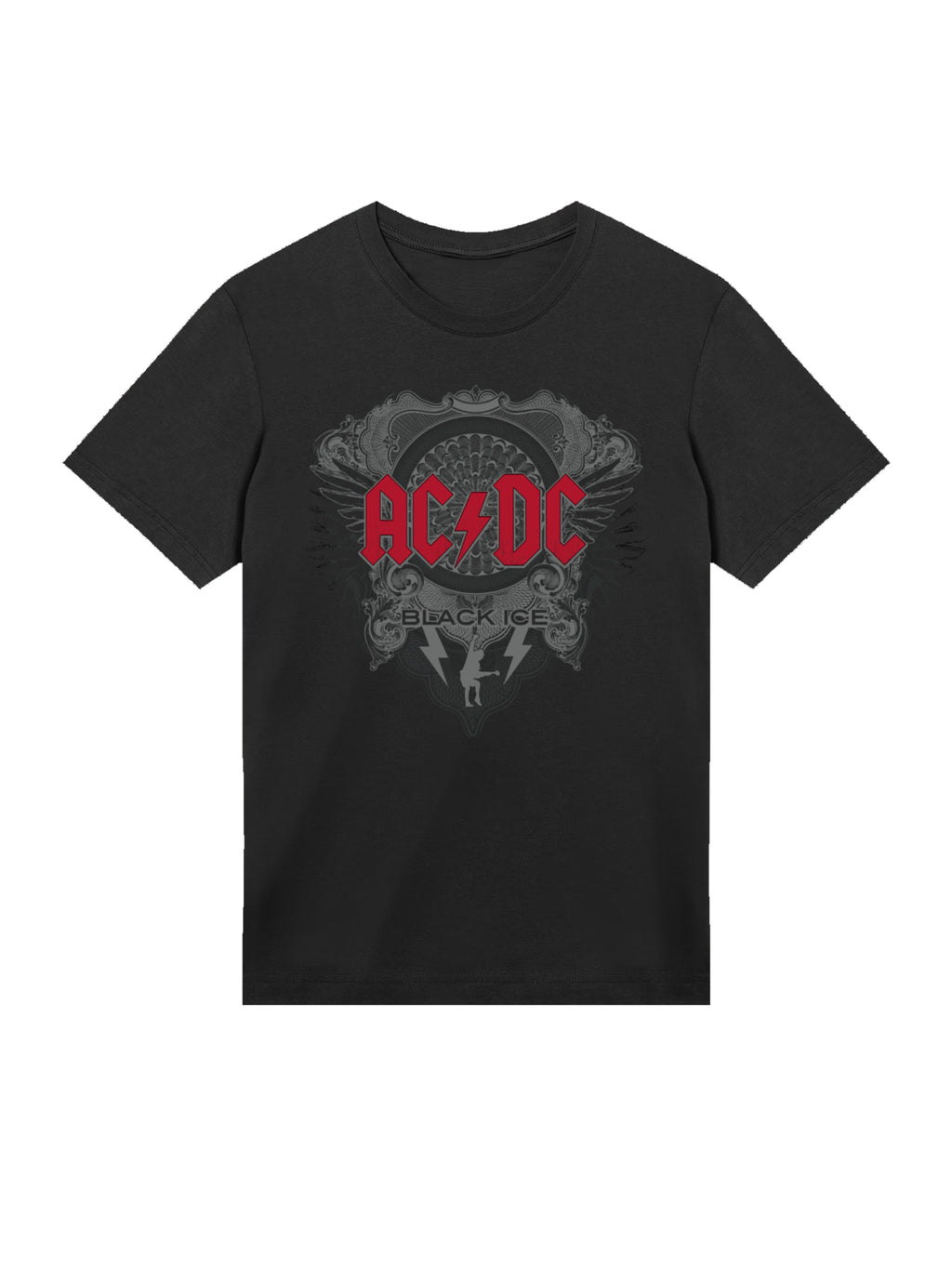 T-shirt biologique AC / DC Black Ice Men
