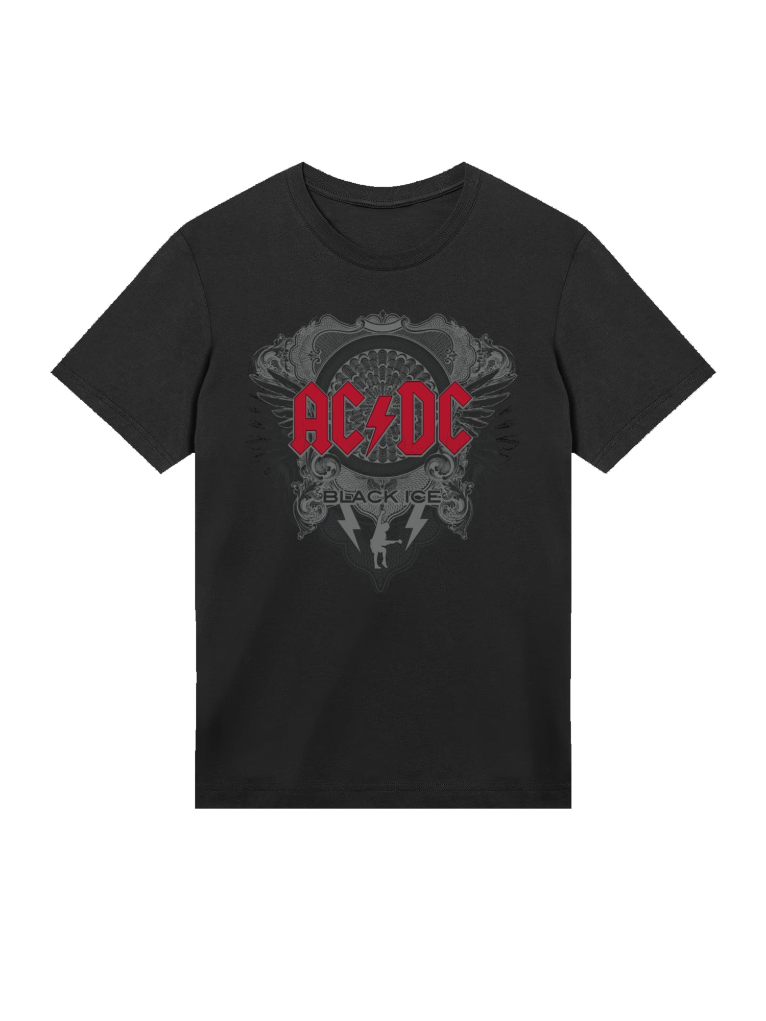 T-shirt biologique AC / DC Black Ice Men