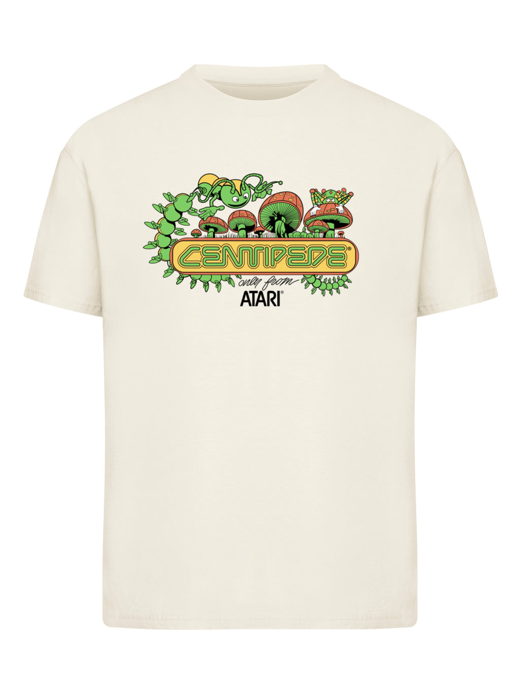 Centipede Atari Retro Gaming Art Damen Alltags-T-Shirt