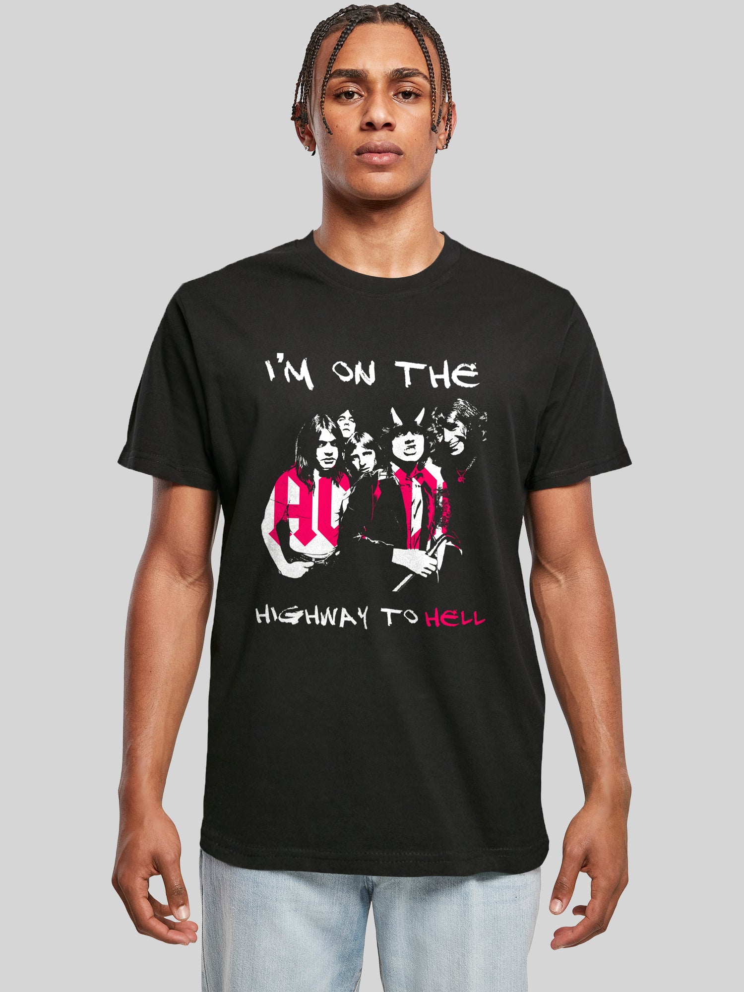 AC / DC Je suis sur l'autoroute T-shirt pour hommes