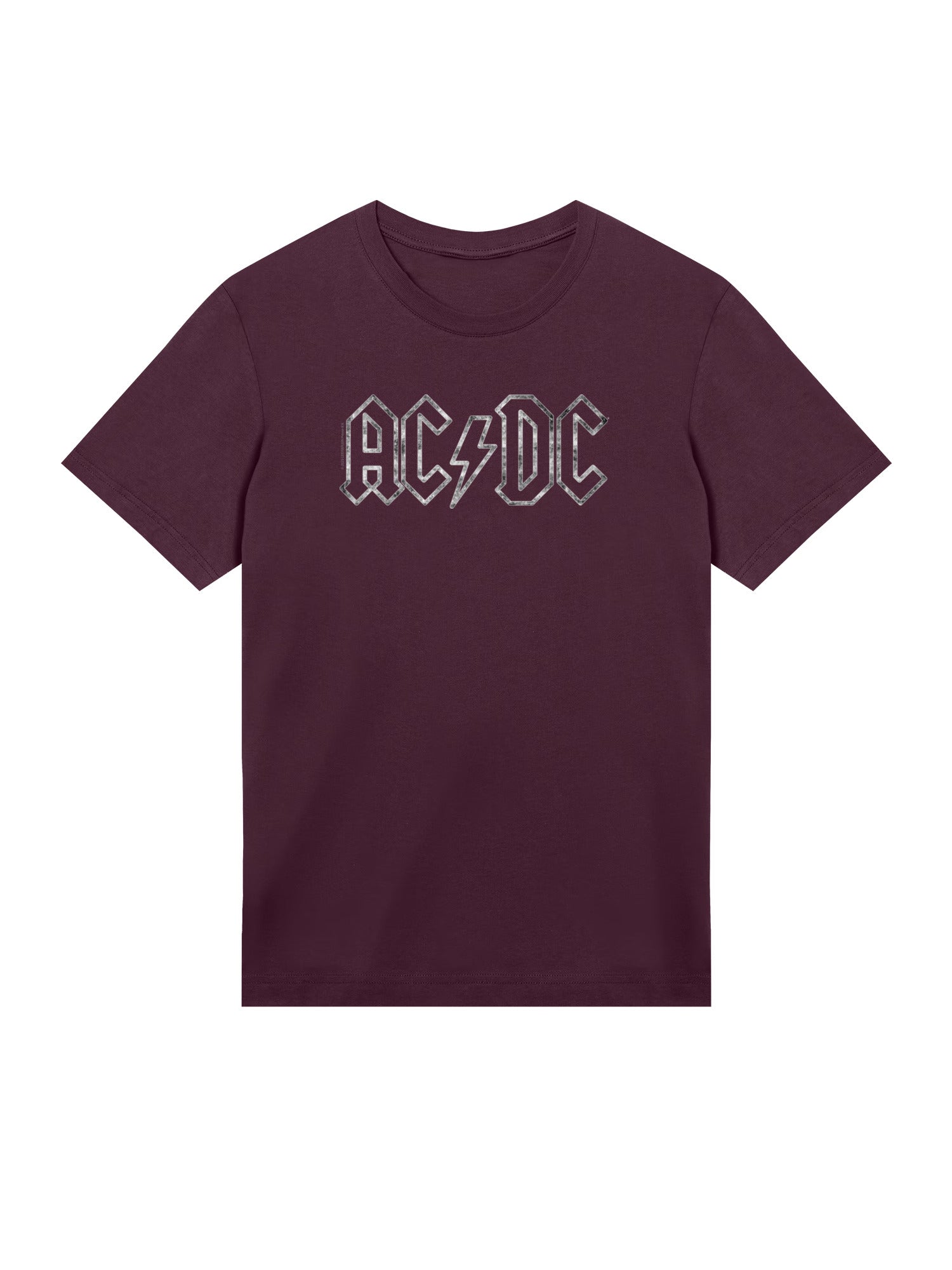 T-shirt organique de logo Jagged AC / DC
