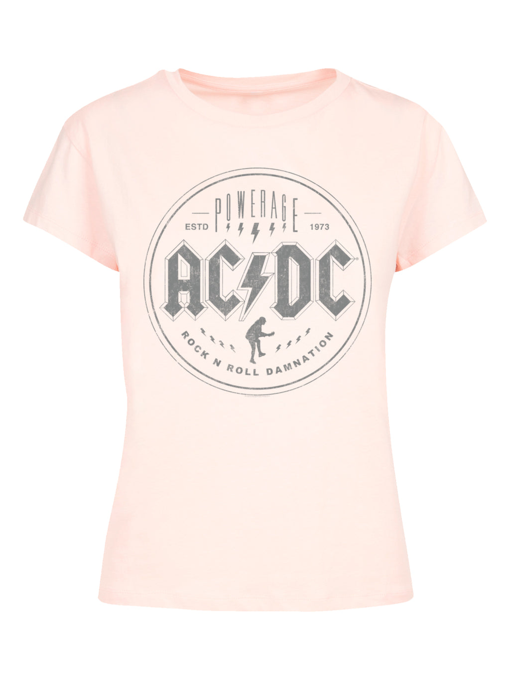 ACDC Rock n Roll Damnation with Ladies Box Tee