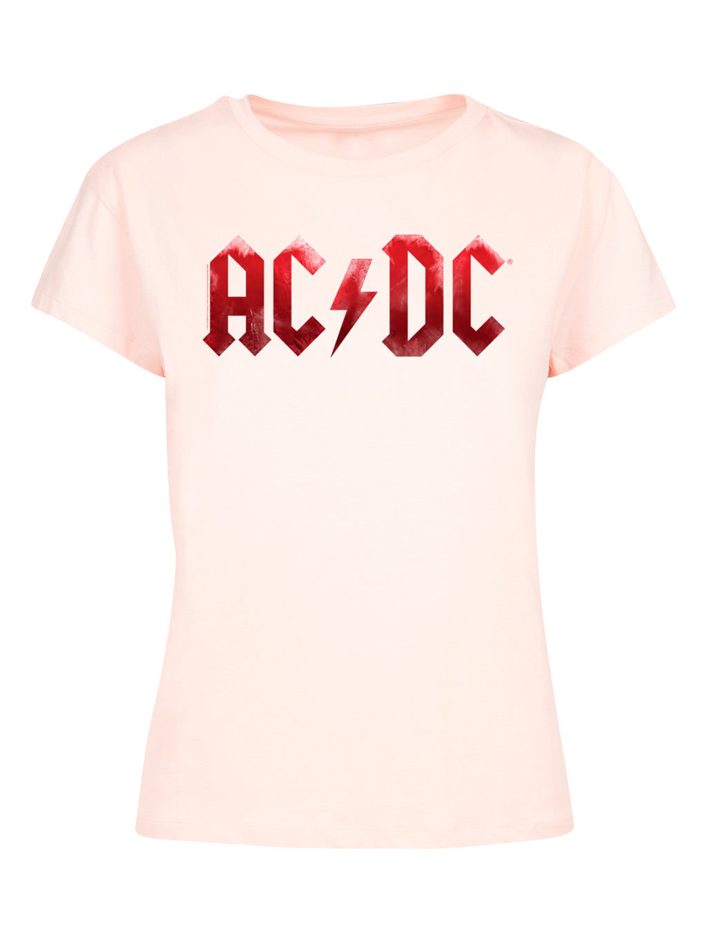 ACDC Red Ice Logo Ladies Box Tee