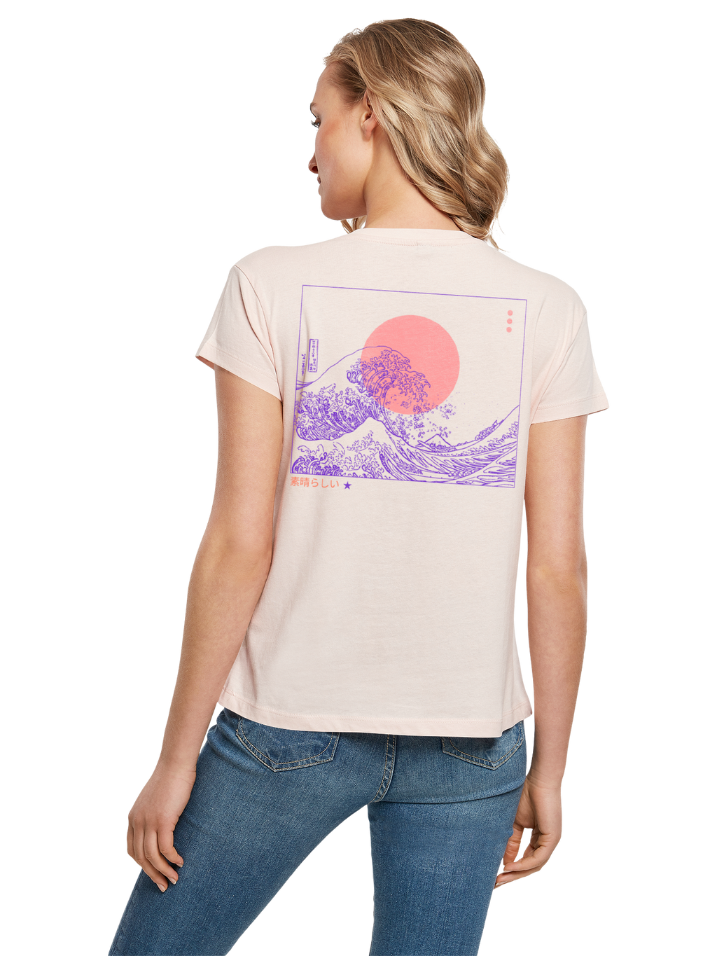 Kanagawa Welle Ladies Box T-Shirt