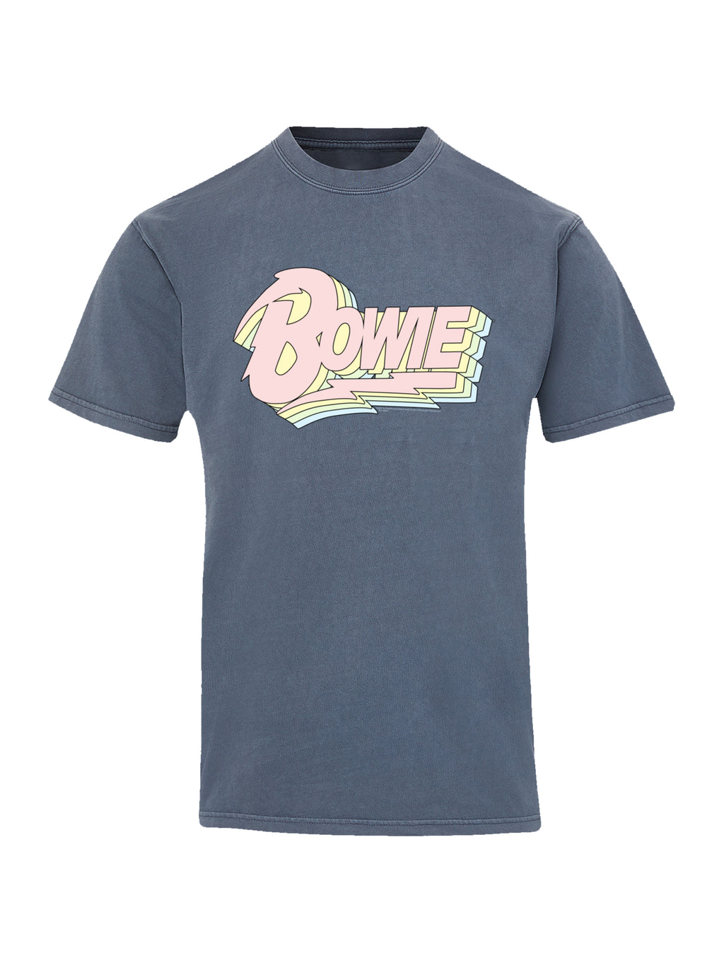 David Bowie Pastel Bowie with Coastal Color Tee