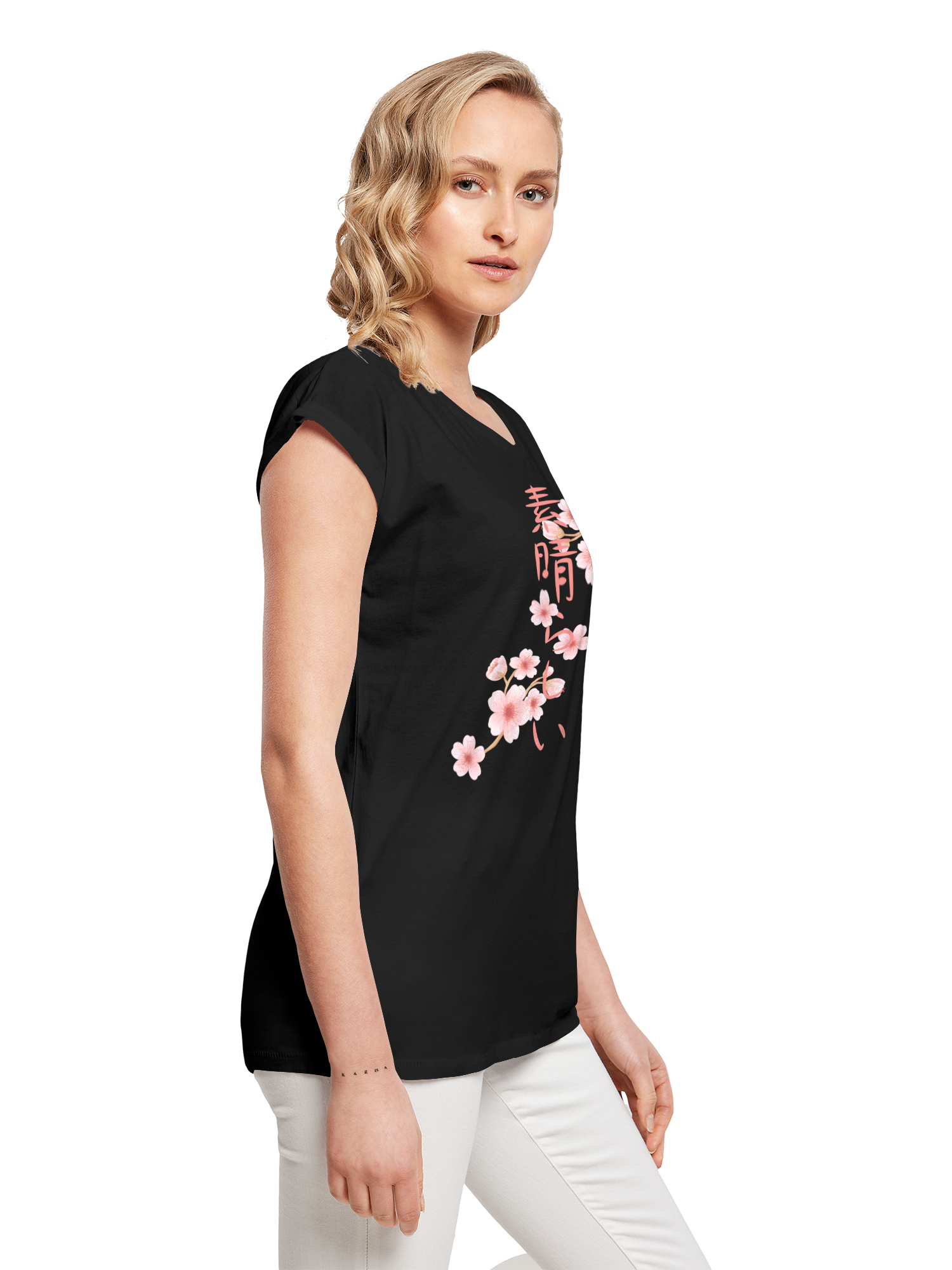Kirschblüten Asien Damen T-Shirt