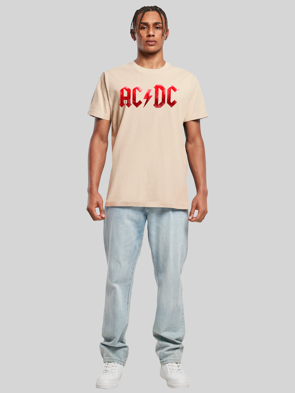 ACDC Red Ice Logo T-Shirt Round Neck