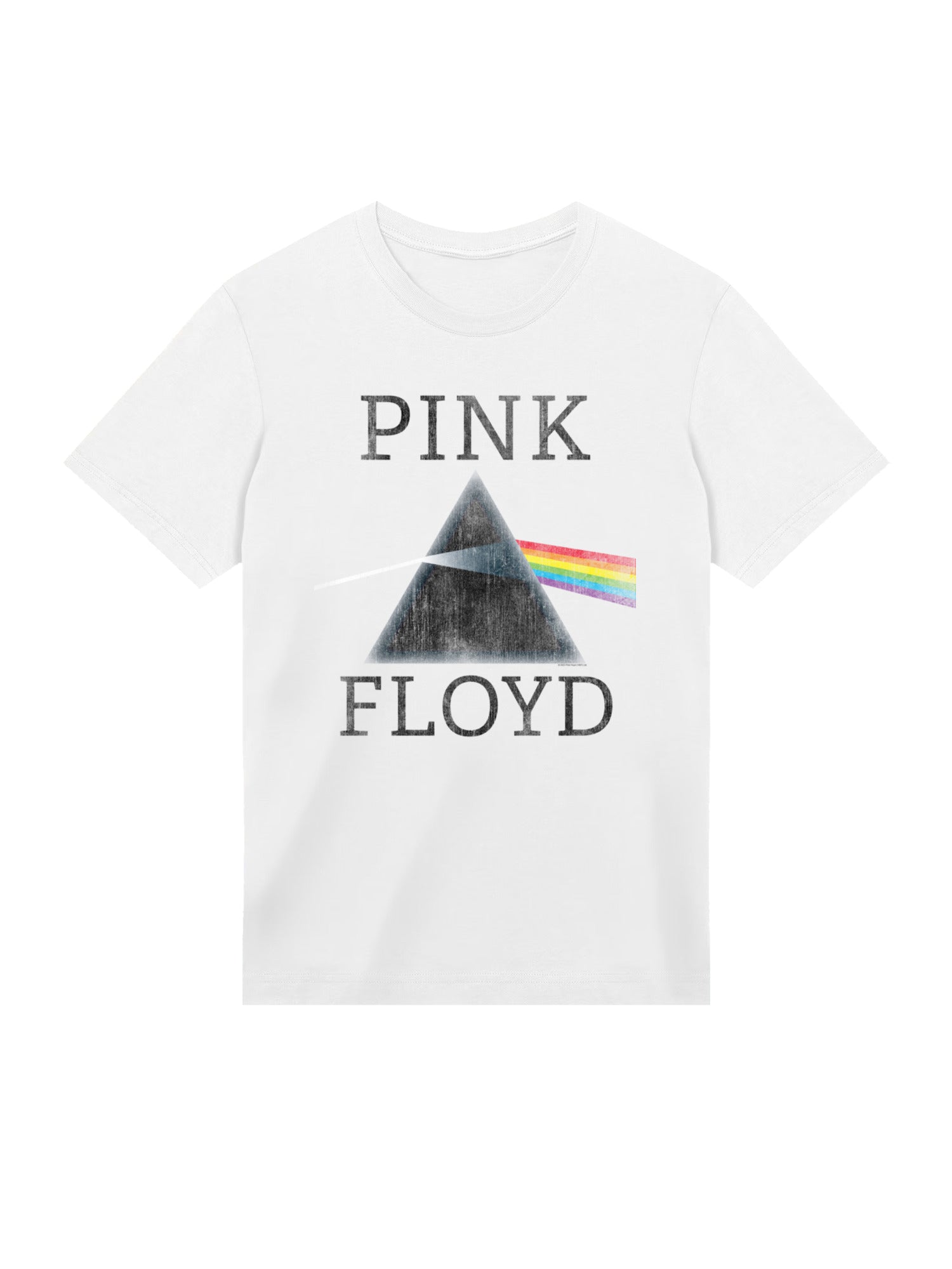 Camiseta orgánica de los hombres de Pink Floyd Dark Side of the Moon Prism