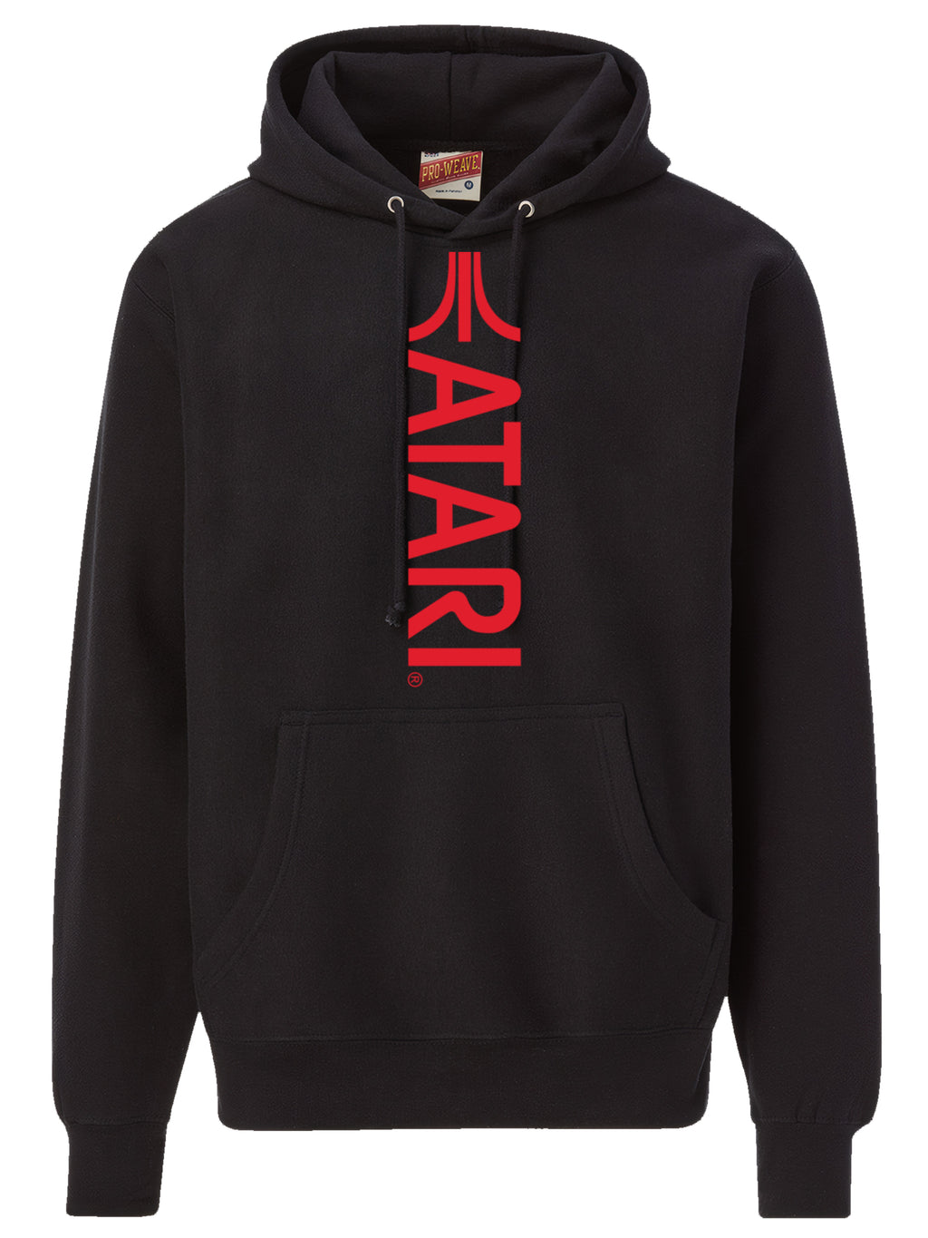 ATari Games Vertical Logo Red Retro Gaming mit Pro-Weave® Hood