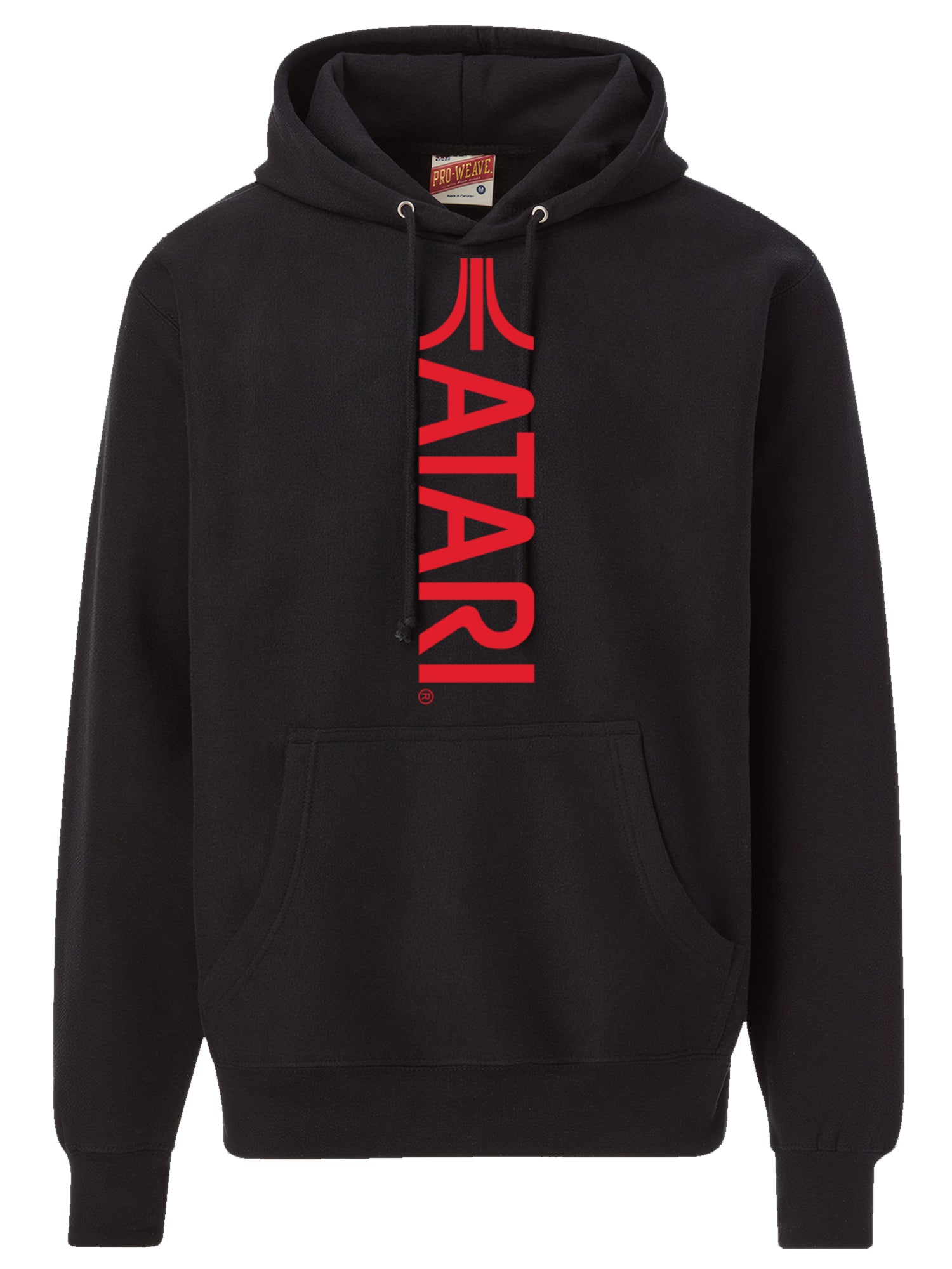 ATari Games Vertical Logo Red Retro Gaming mit Pro-Weave® Hood