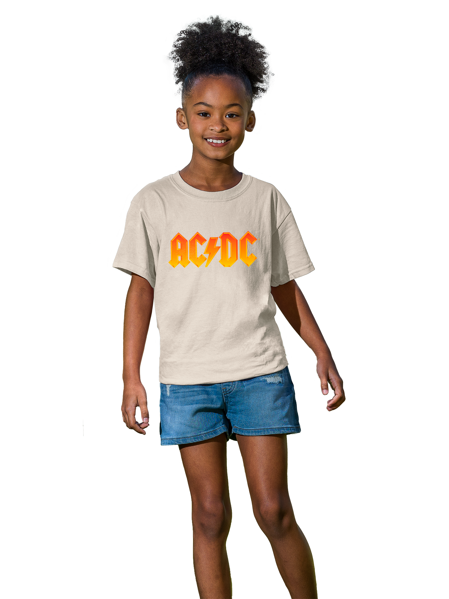 ACDC Fire Logo with Youth Buddy Tee