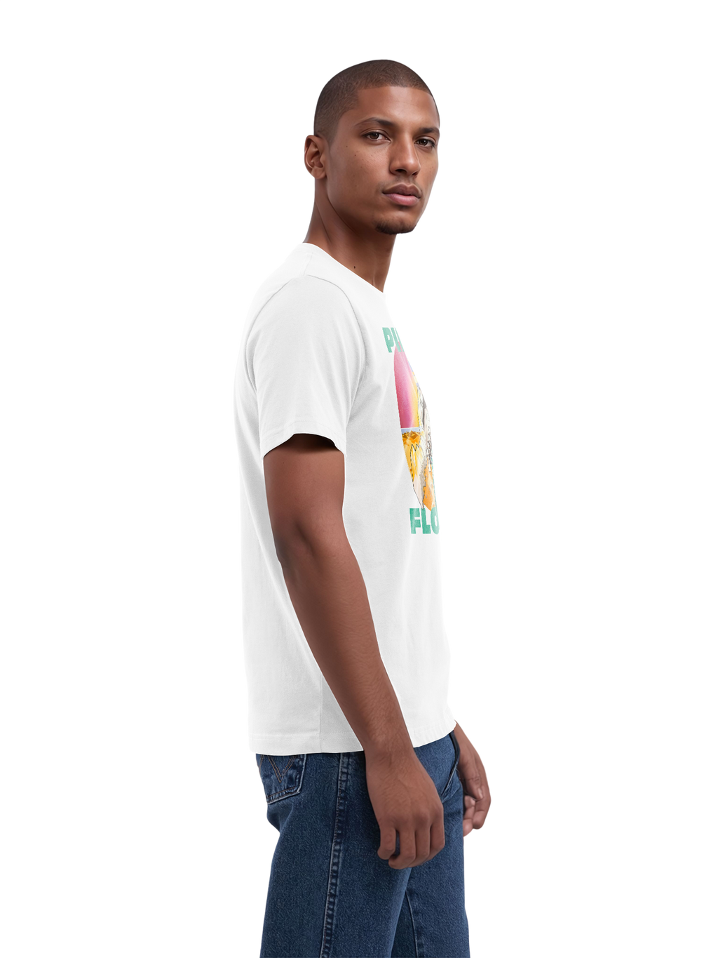 Pink Floyd souhaite que vous soyez ici T-shirt biologique pour hommes