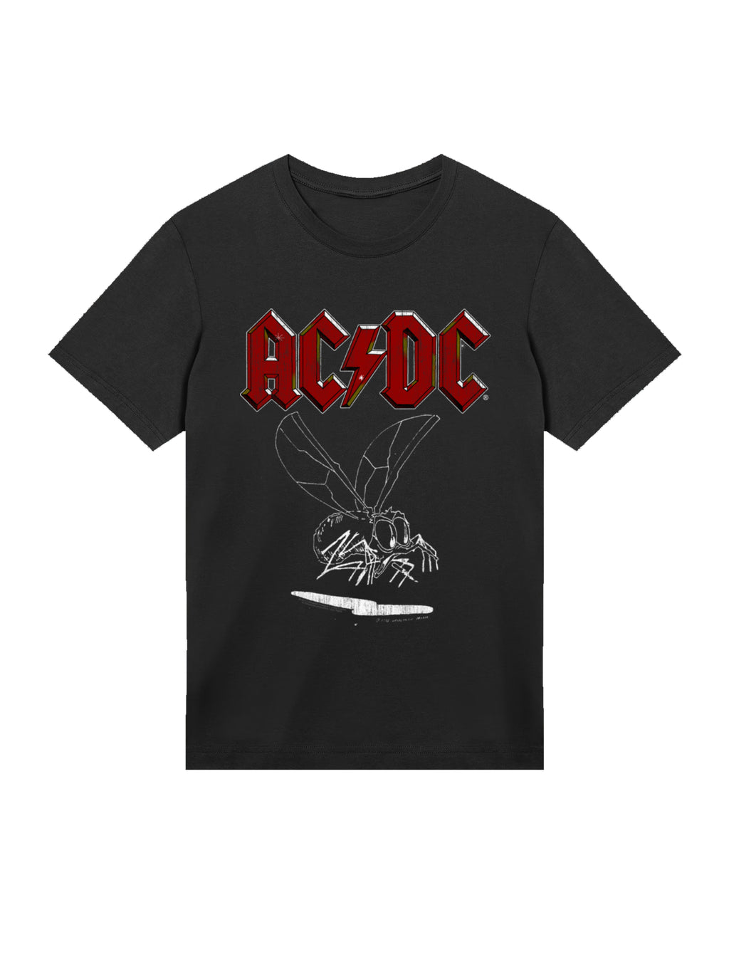 AC / DC Fly on the Wall 1985 T-shirt biologique masculin