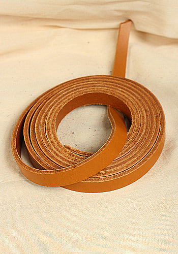 Belt Strap Full-Grain Leather 15 mm Cognac