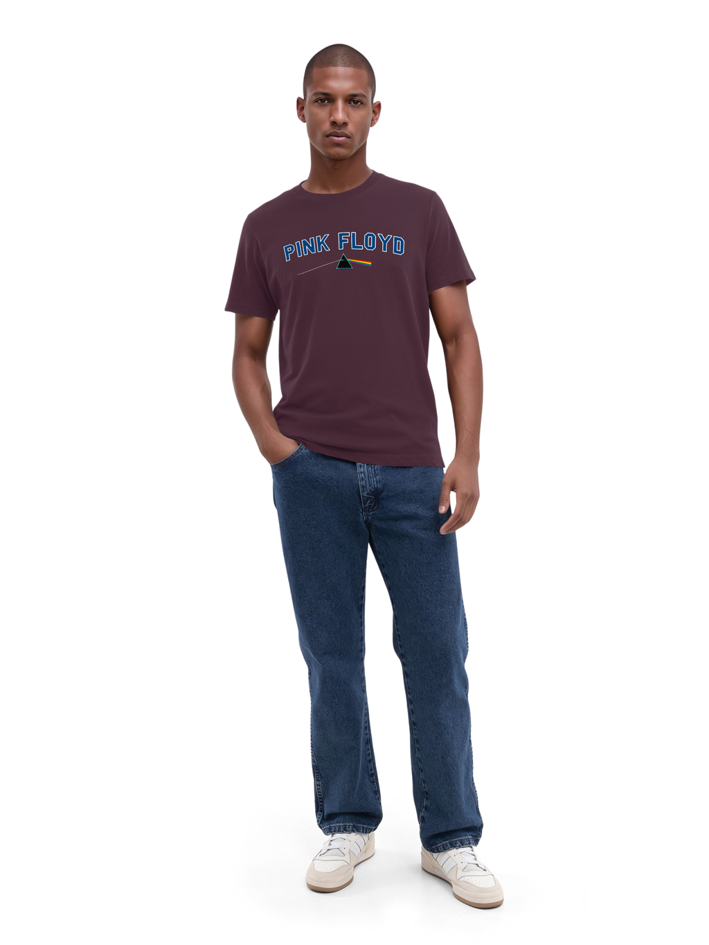 Pink Floyd College Prism with True Blanks | Mens Regular Tee