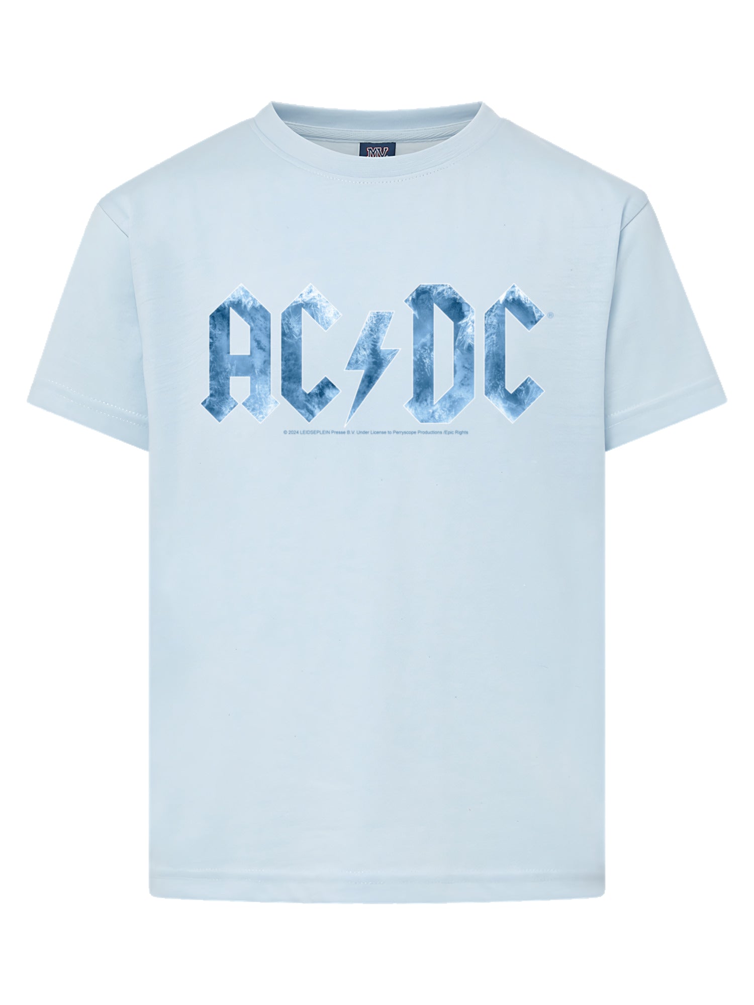 ACDC Blue Ice Logo with Youth Buddy Tee