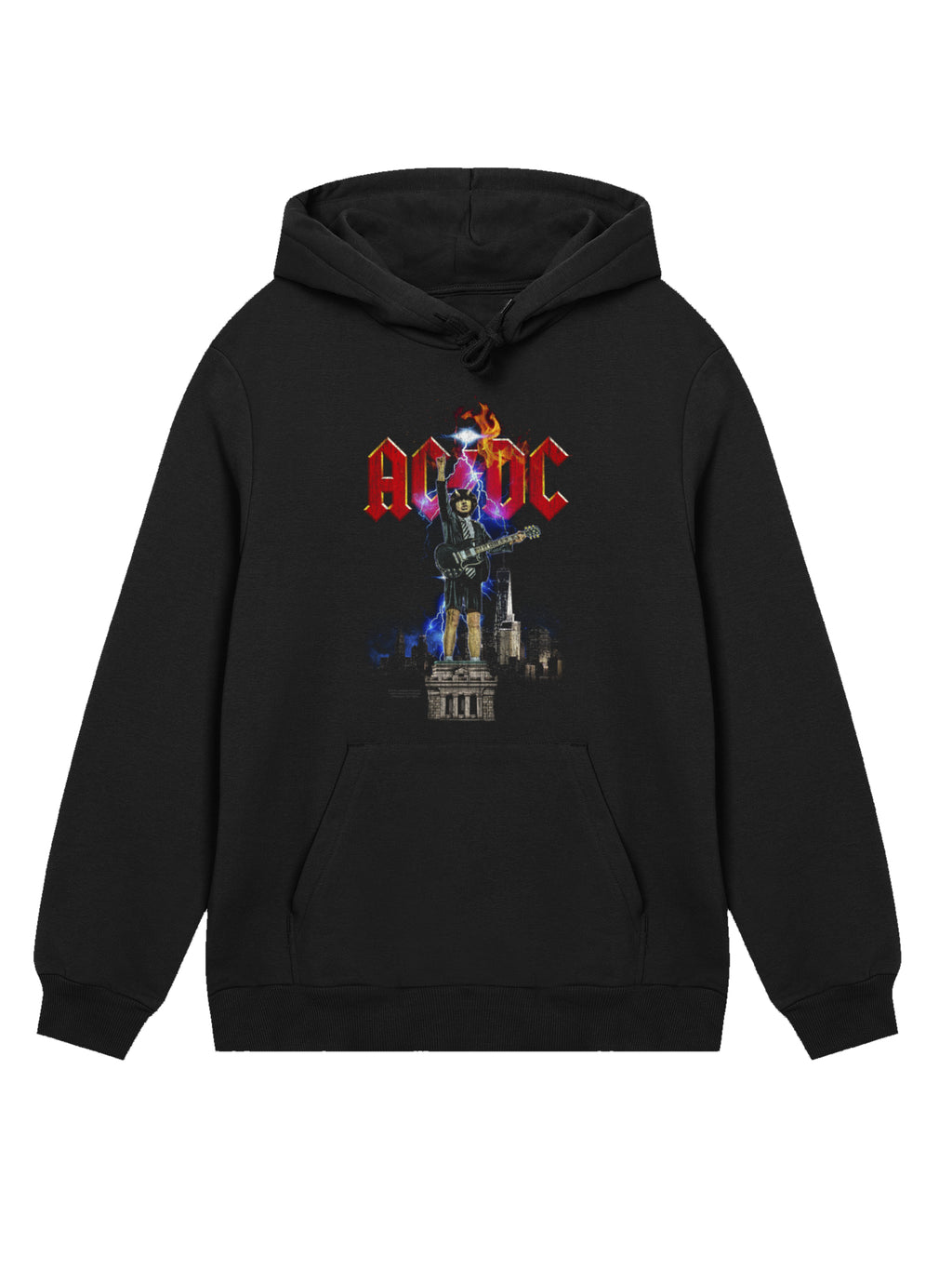 AC / DC Angus NYC Lightning Men's Organic Hoodie