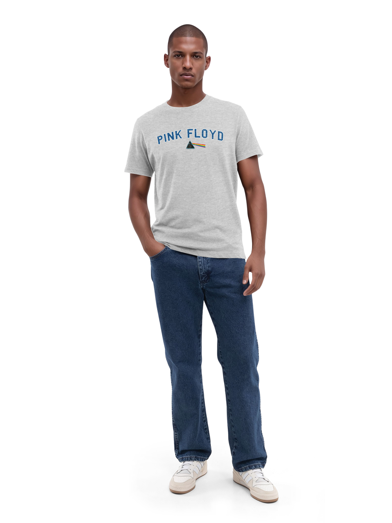 Pink Floyd College Prism with True Blanks | Mens Regular Tee