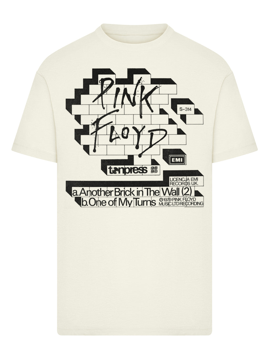 Pink floyd une autre brique dans le t-shirt de couverture murale
