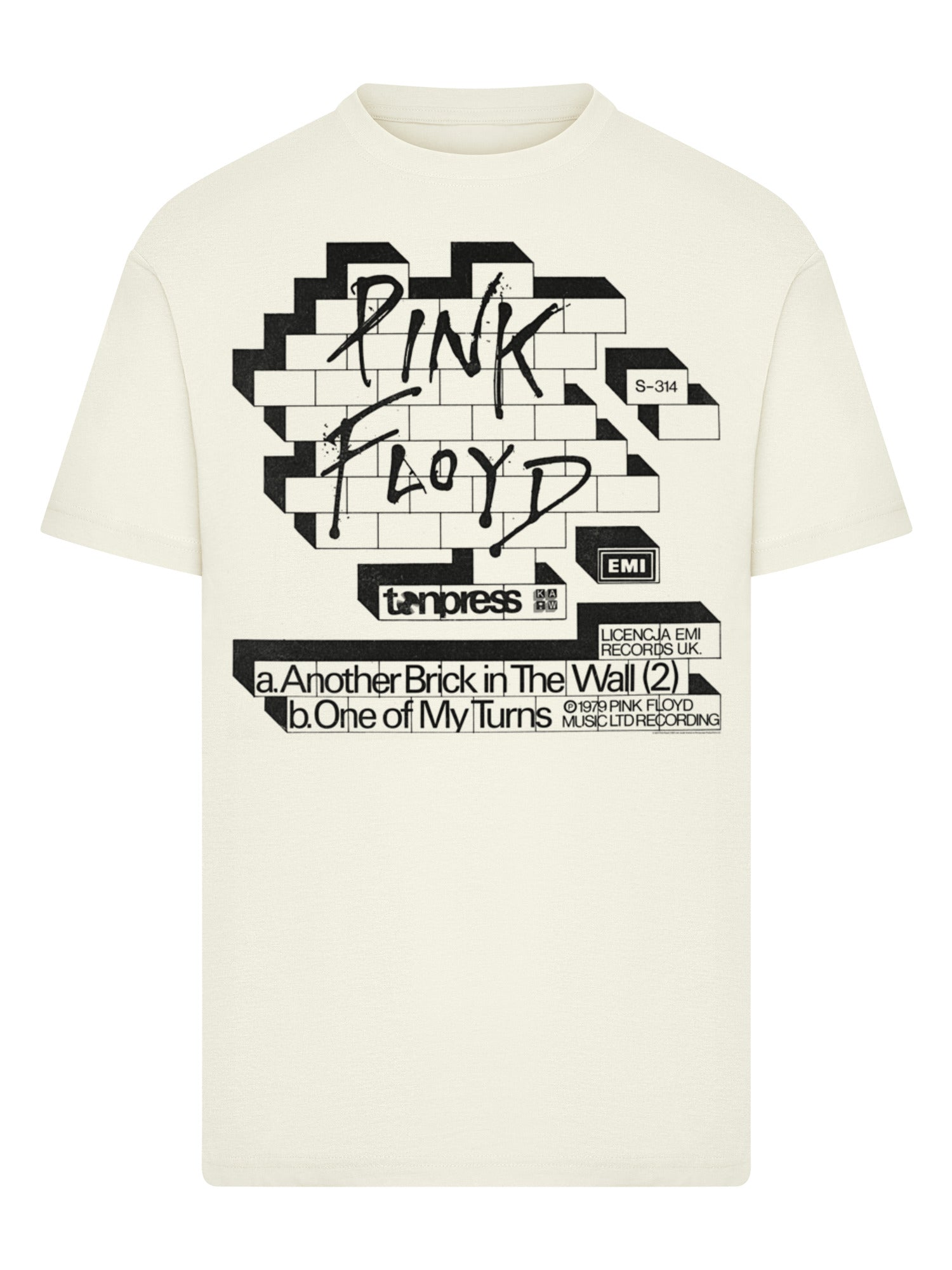 Pink floyd une autre brique dans le t-shirt de couverture murale