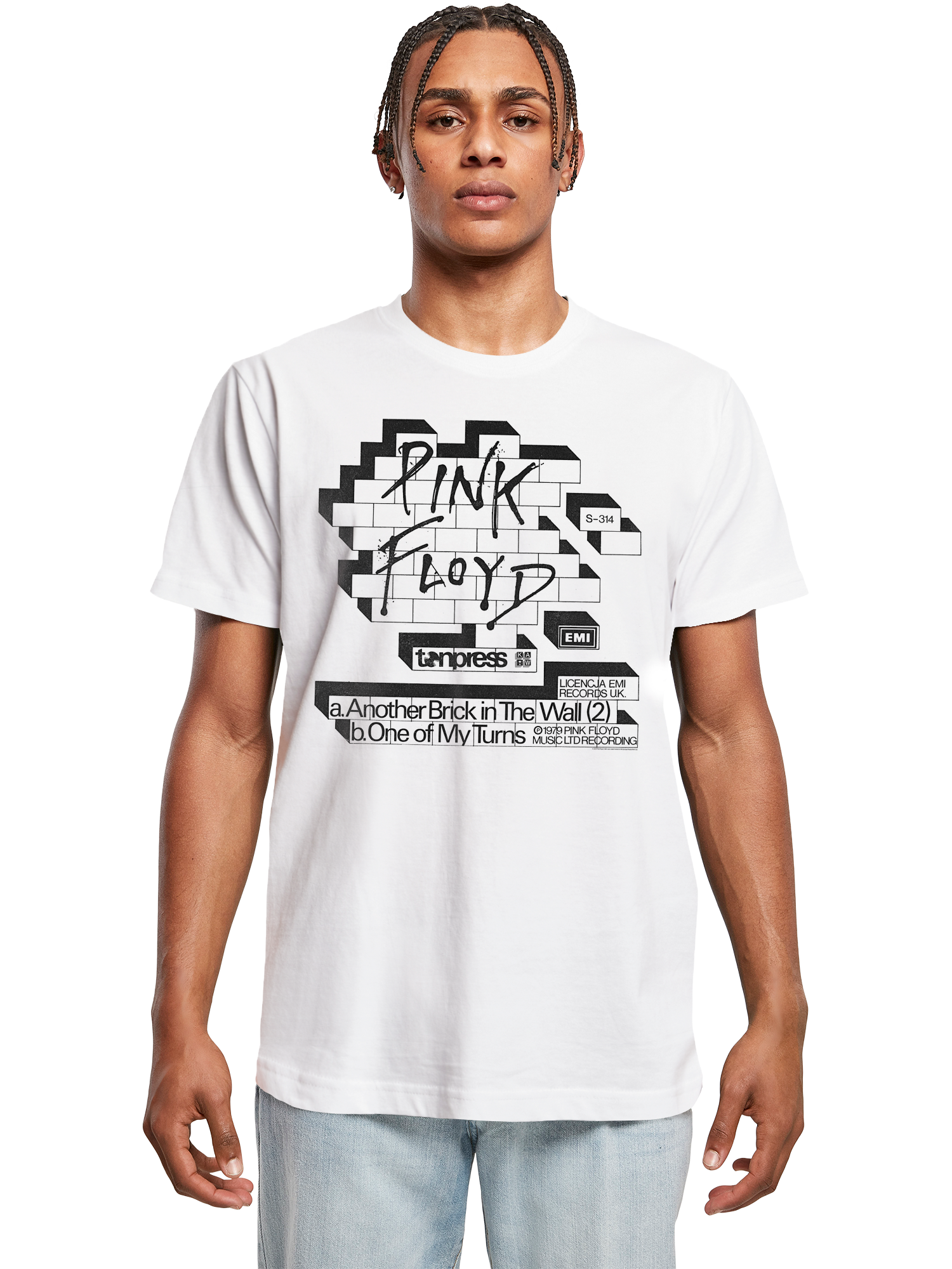 Pink floyd une autre brique dans le t-shirt de couverture murale