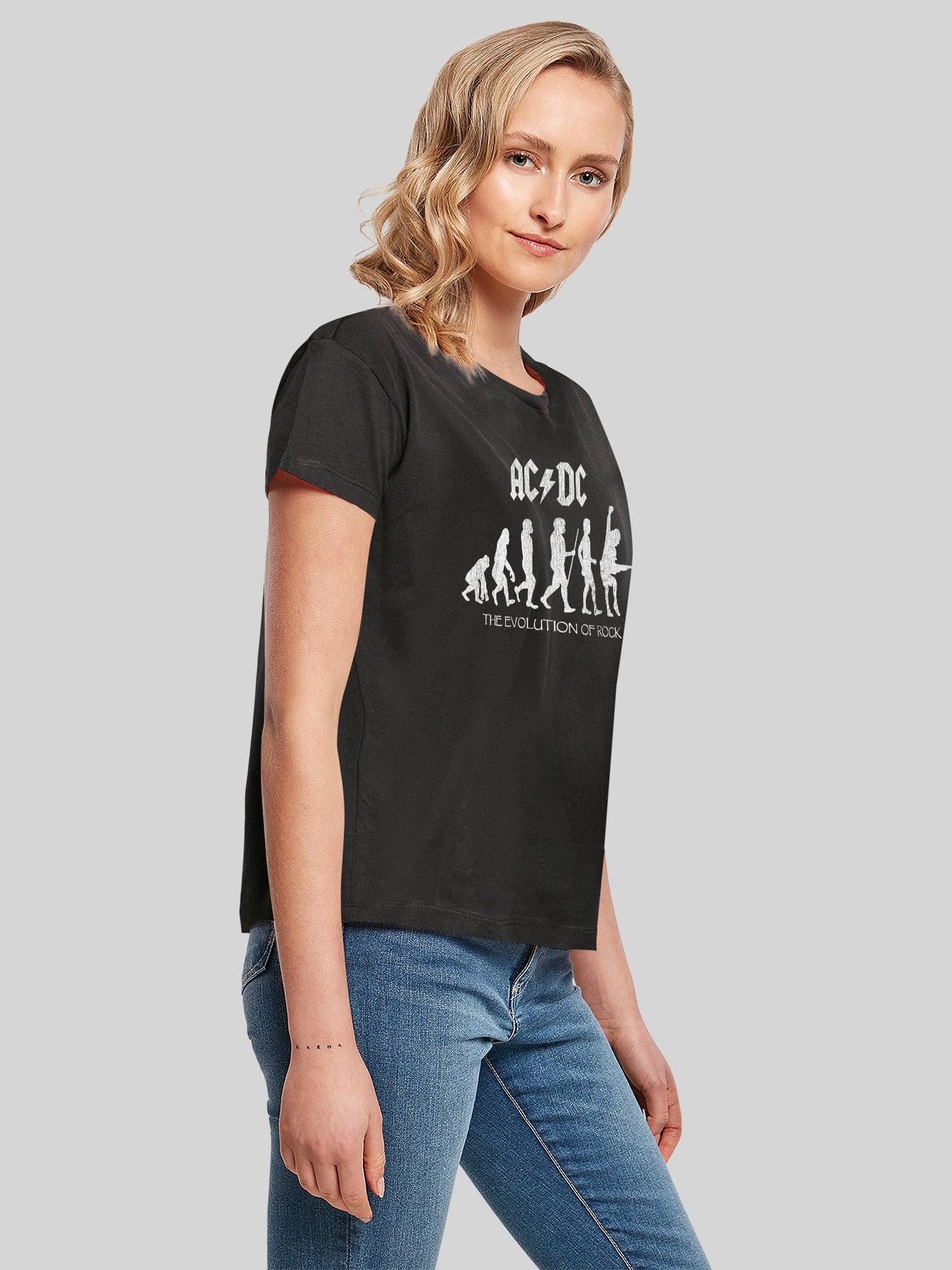 Camiseta AC/DC Evolution of Rock Box