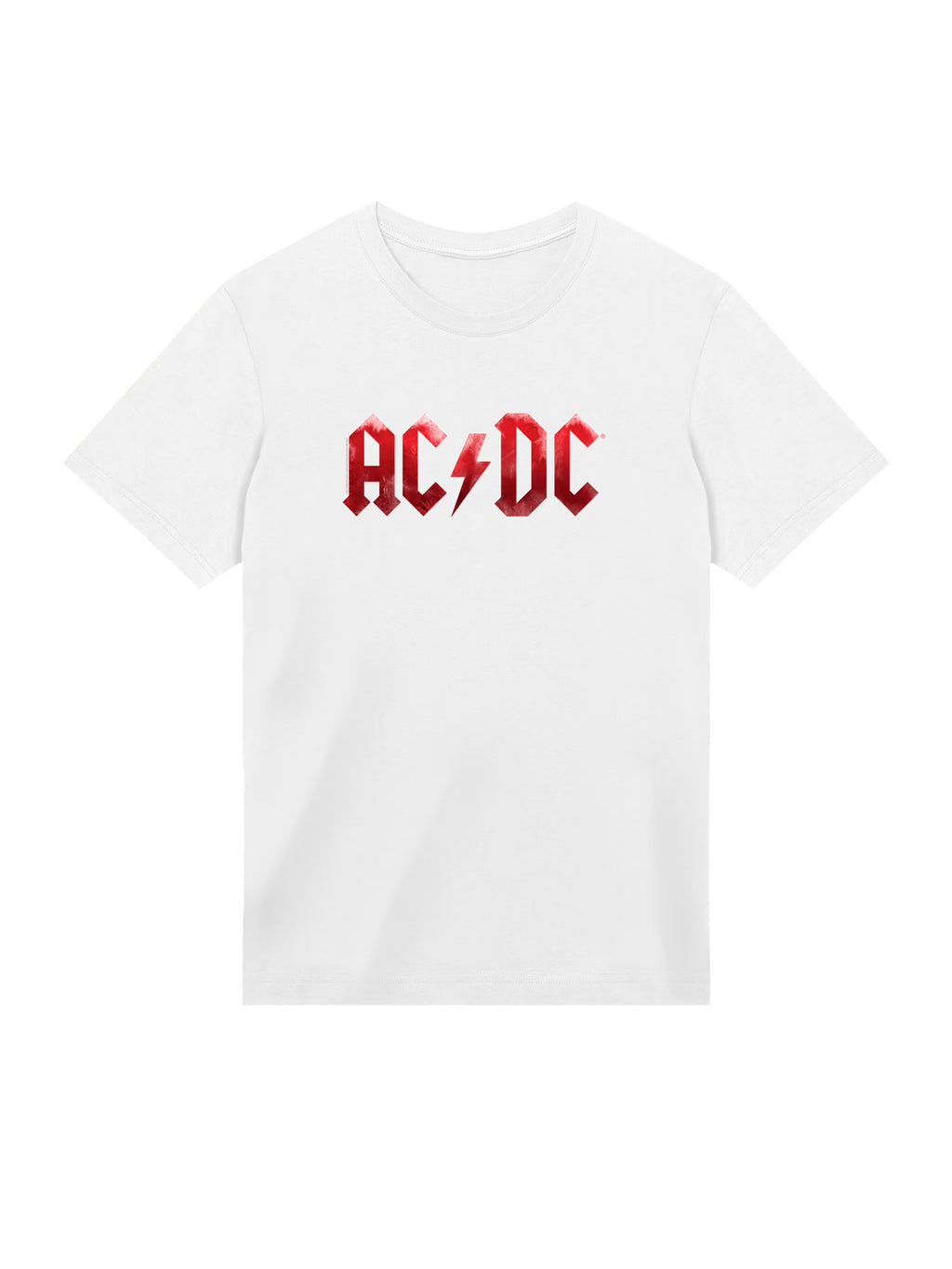 ACDC Red Ice Logo with True Blanks | Mens Regular Tee