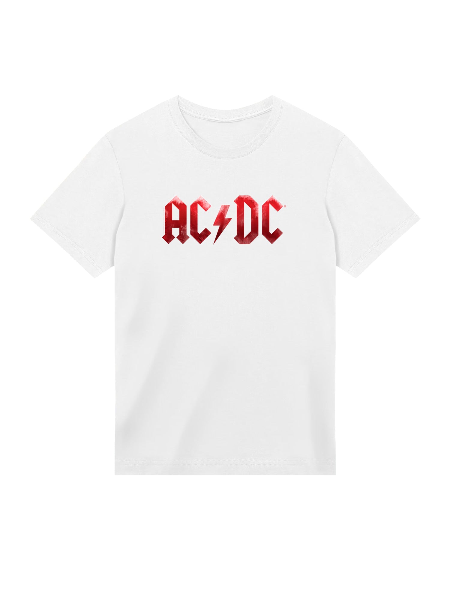 ACDC Red Ice Logo with True Blanks | Mens Regular Tee
