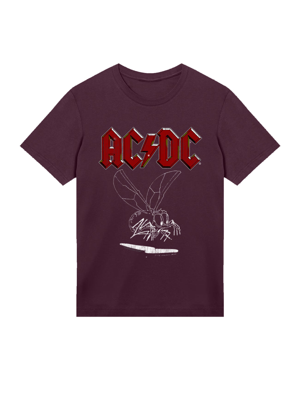 AC / DC Fly on the Wall 1985 T-shirt biologique masculin
