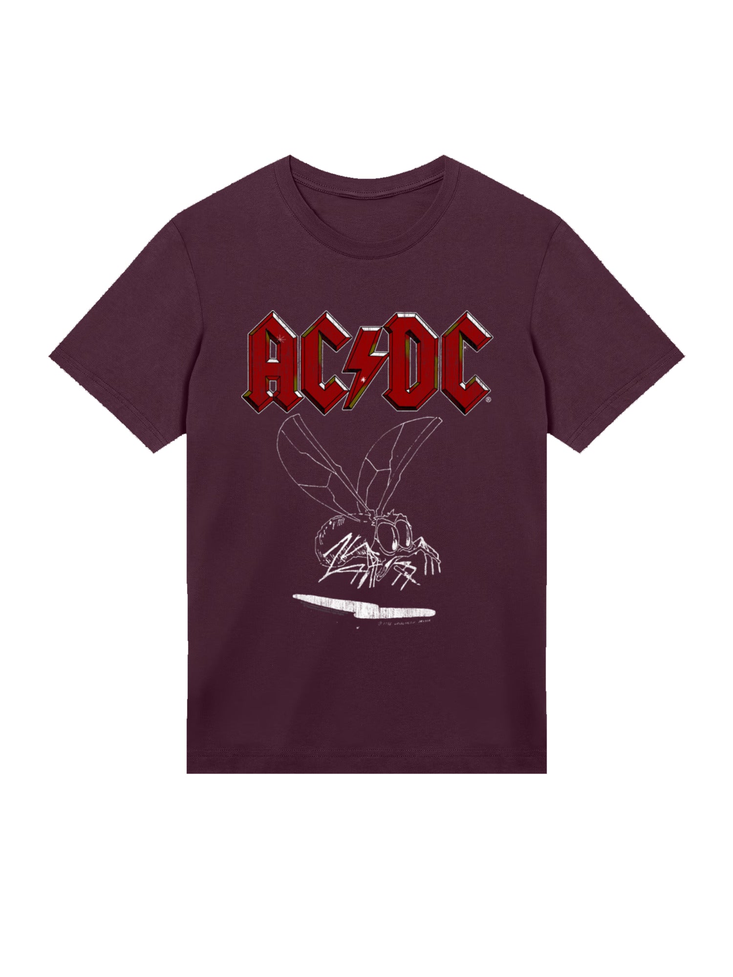 AC / DC Fly on the Wall 1985 T-shirt biologique masculin
