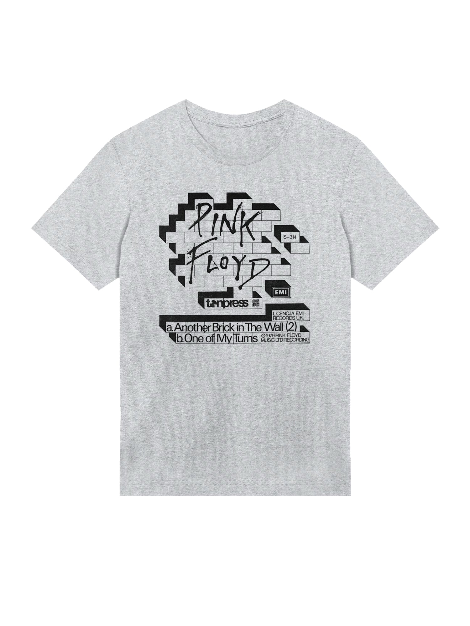 Pink Floyd Another Brick In The Wall Cover with True Blanks | Mens Regular Tee