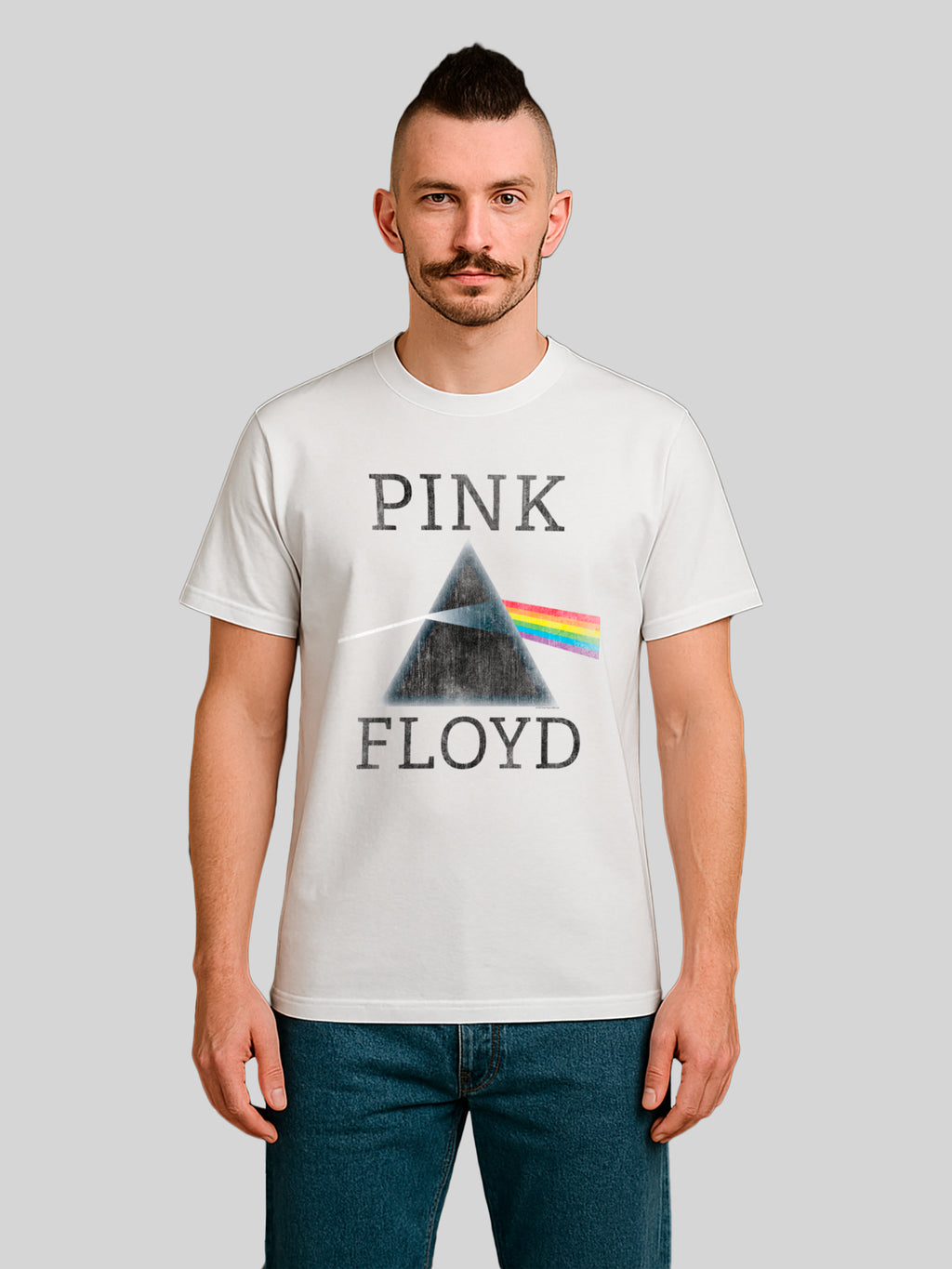 Pink Floyd Dark Side of the Moon Prism T-shirt organique pour hommes