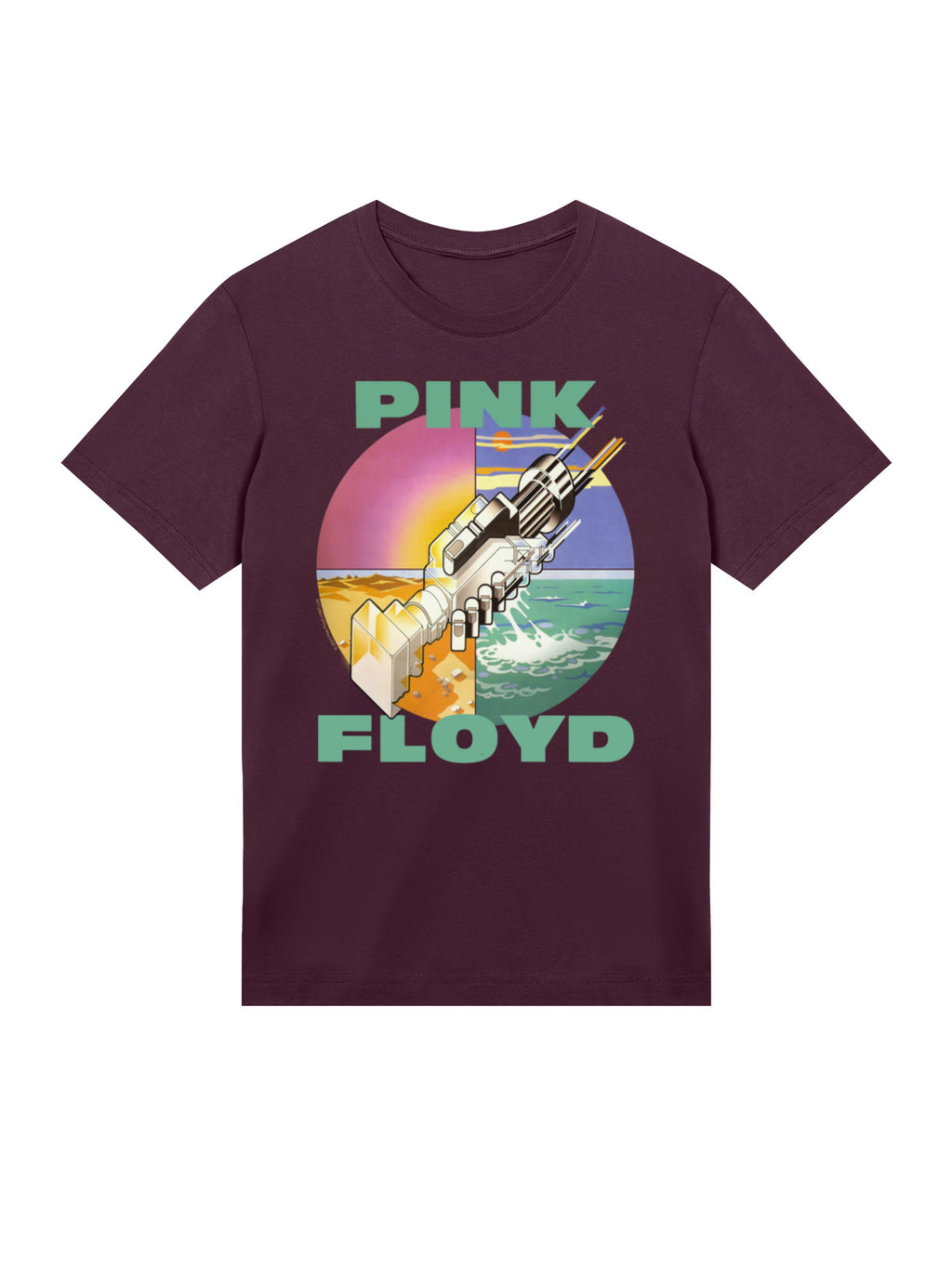 Pink Floyd souhaite que vous soyez ici T-shirt biologique pour hommes