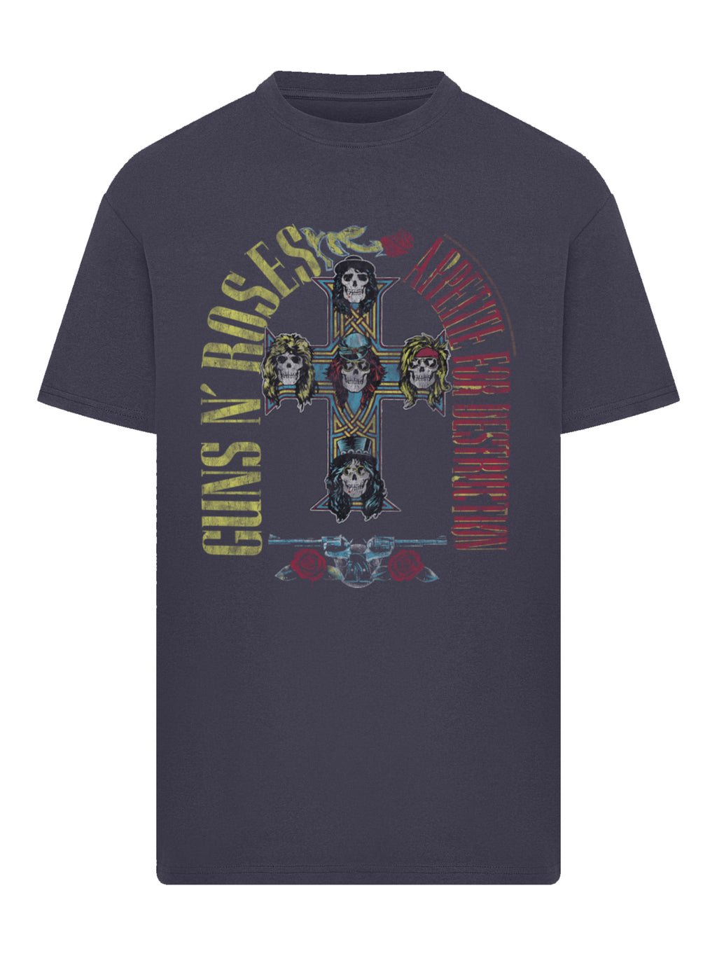 Guns N' Roses 1988 Tour Heavy Oversized T-Shirt