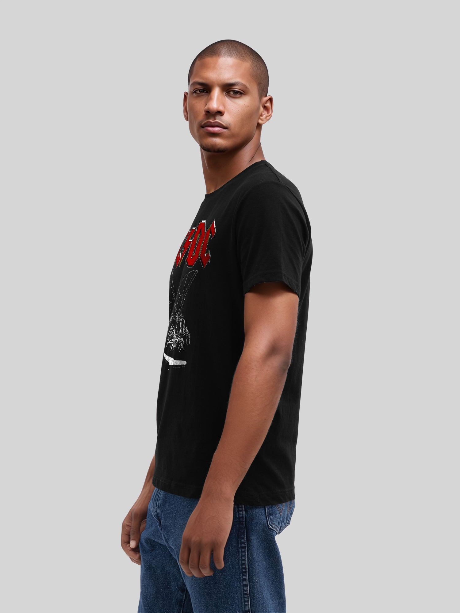 AC / DC Fly on the Wall 1985 T-shirt biologique masculin