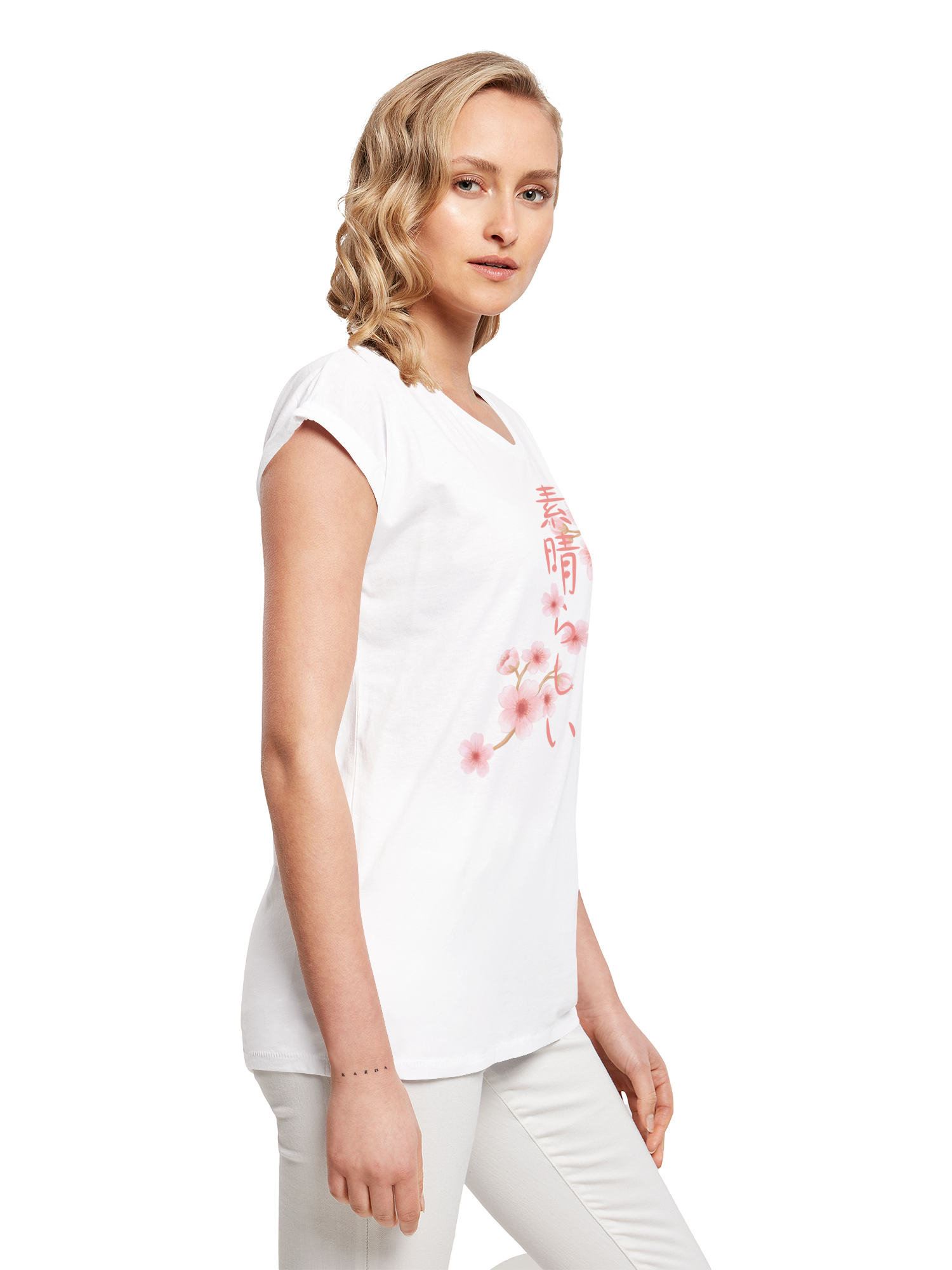 Kirschblüten Asien Damen T-Shirt