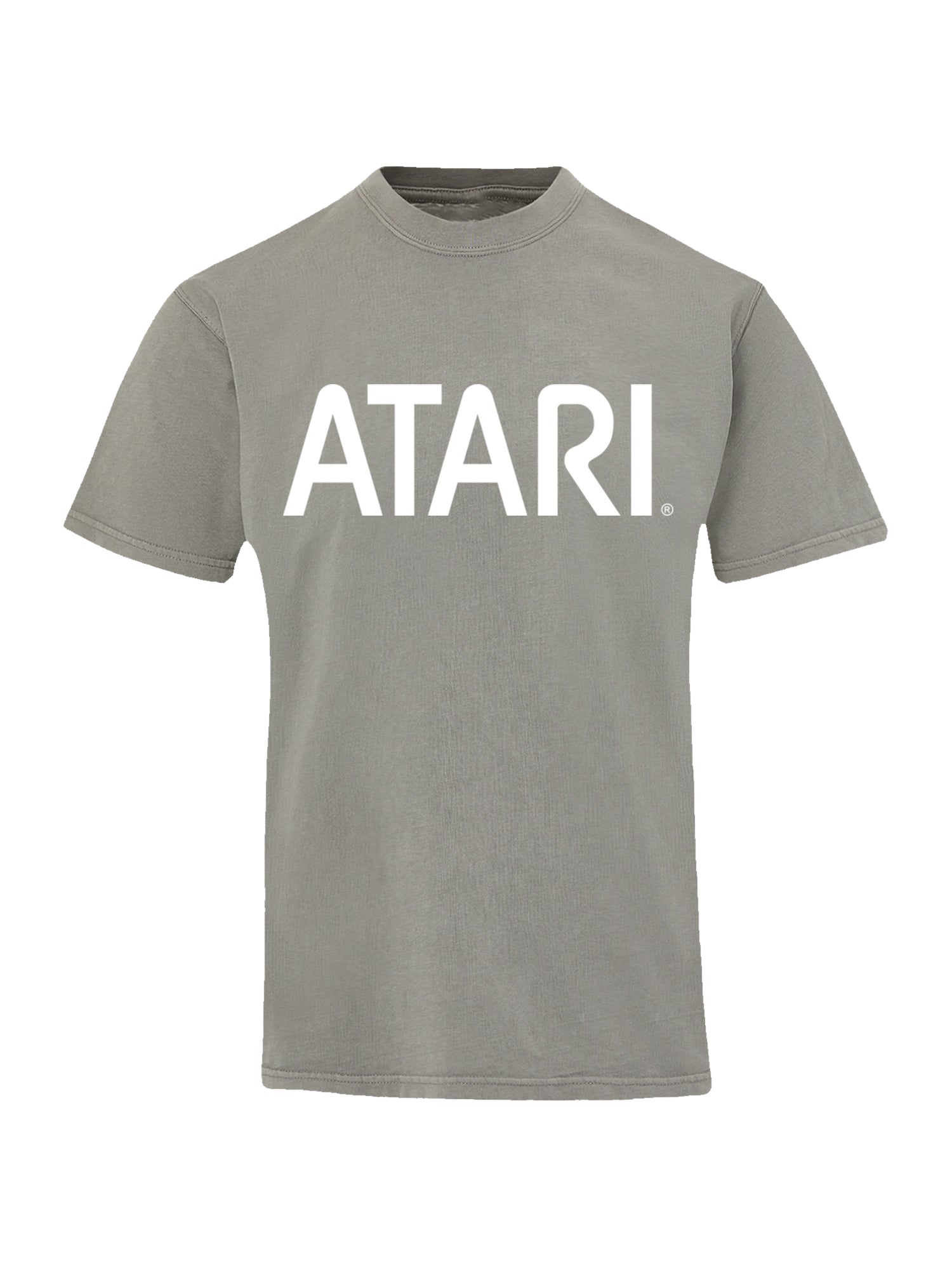 Atari Games White Retro Gaming with Coastal Color Tee