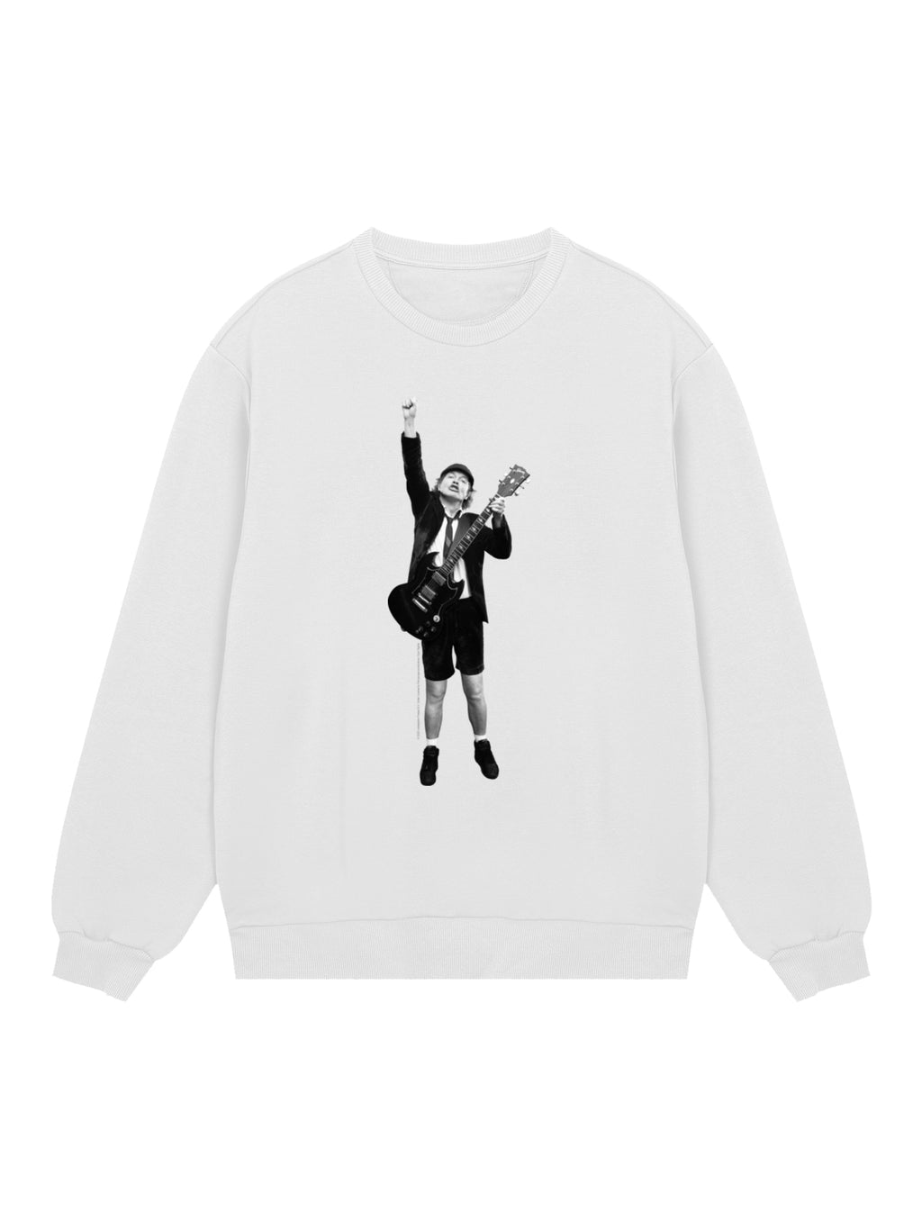 ACDC Angus Young Cutout Herren Sweatshirt