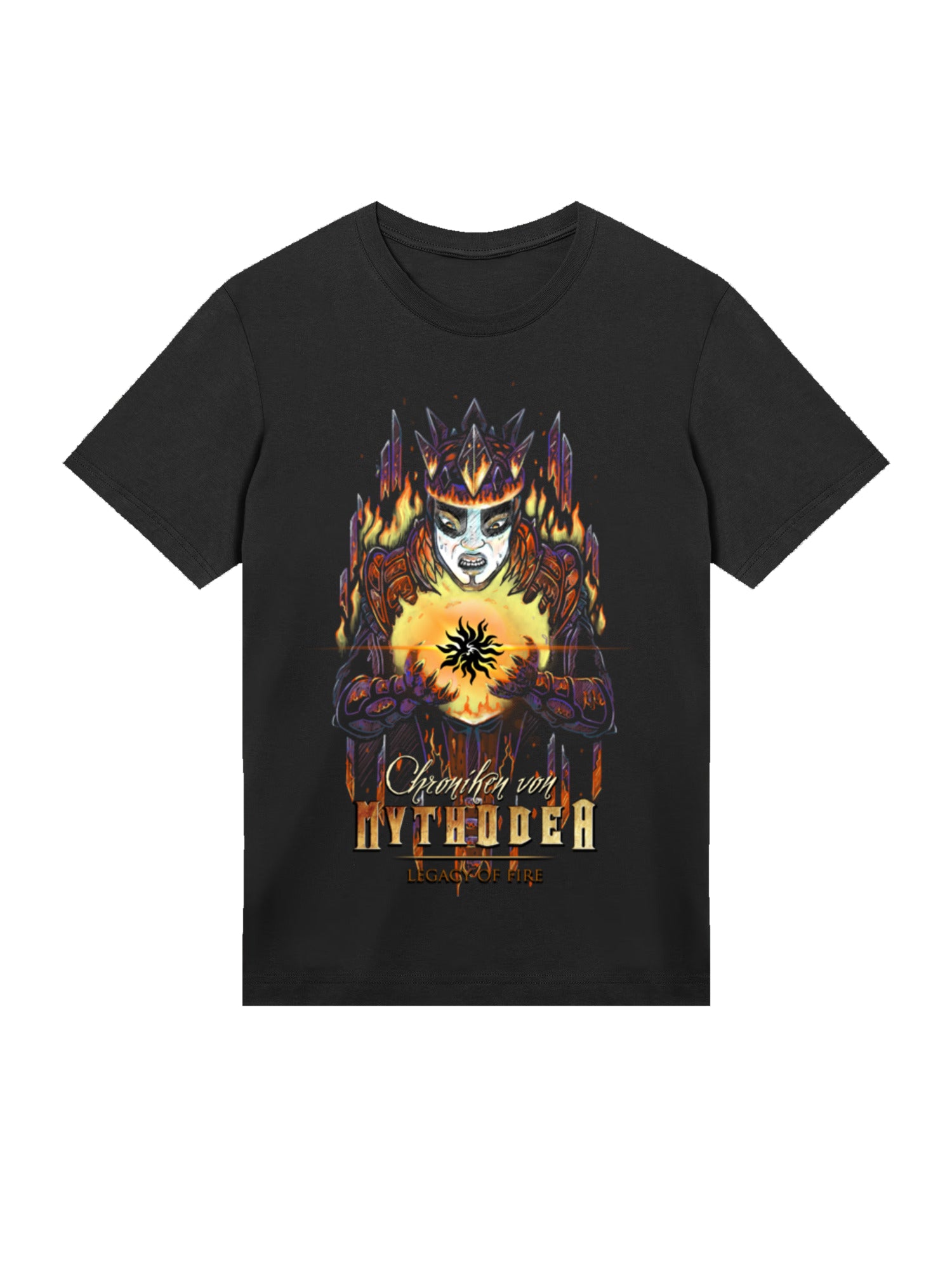 Chroniken 2025 Vermächtnis des Feuer - reguläres T -Shirt