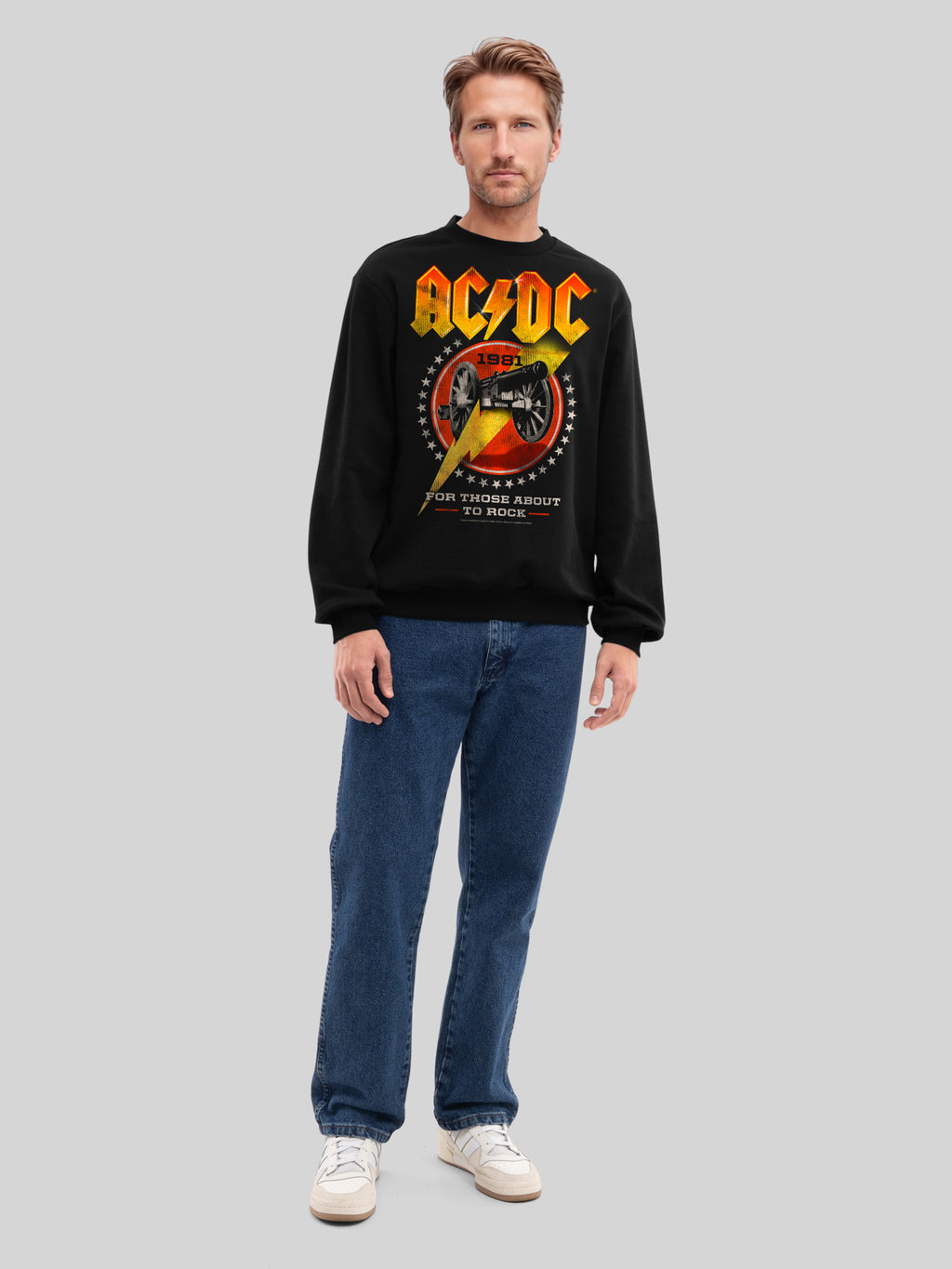 AC/DC para aquellos a punto de rockear 1981 Sweatshirt orgánico para hombres