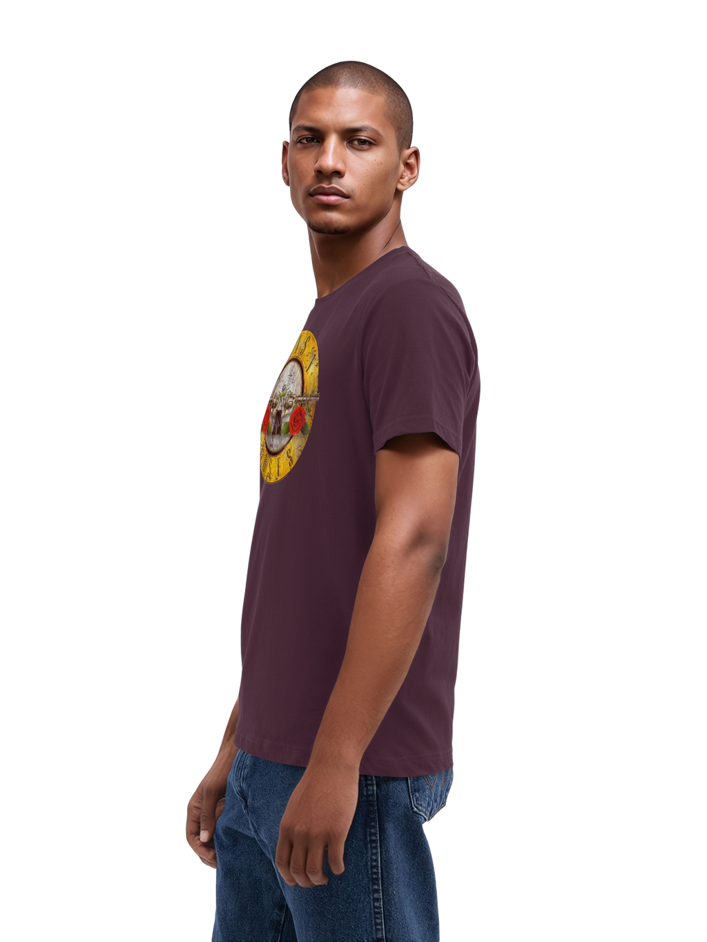 Guns 'n' Roses Vintage Bullet Logo with True Blanks | Mens Regular