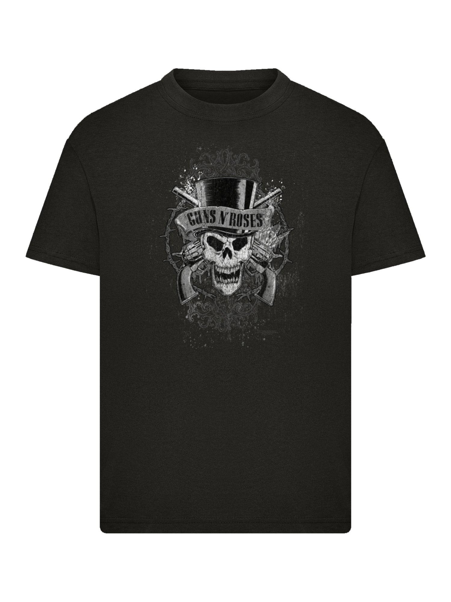 Guns 'n' rosas calavera desteñida | Camiseta para niños