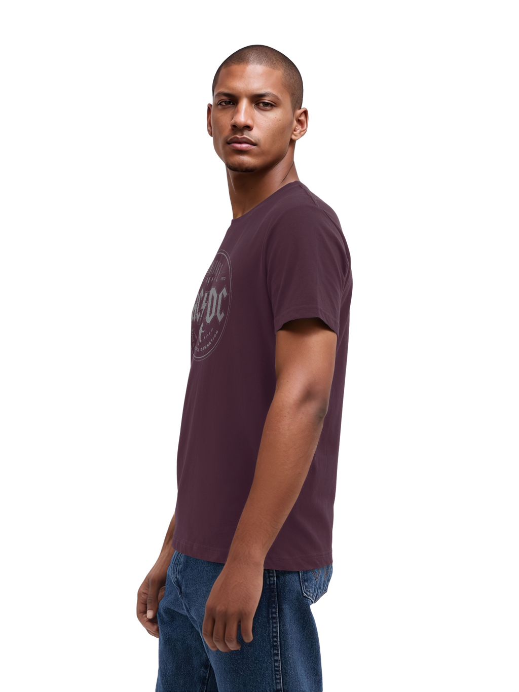 ACDC Rock N Roll Damnation with True Blanks | Mens Regular Tee