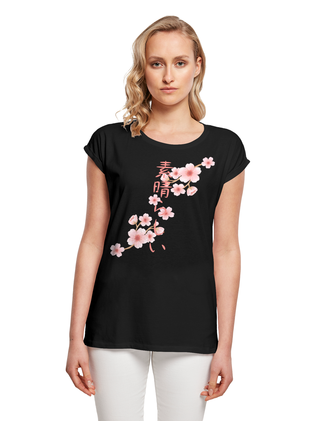 Kirschblüten Asien Damen T-Shirt