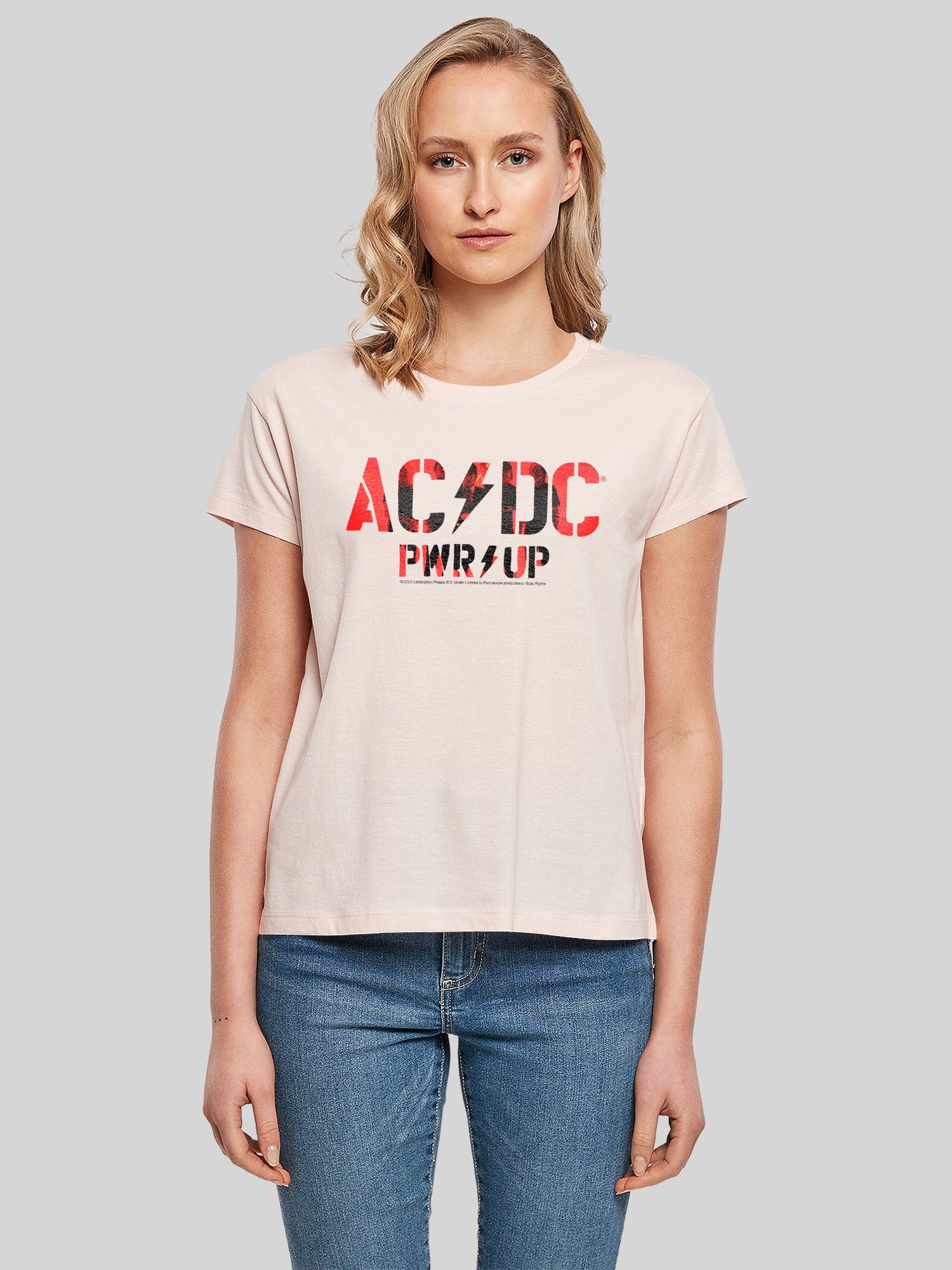 T-shirt de logo AC / DC Pwrup Photo