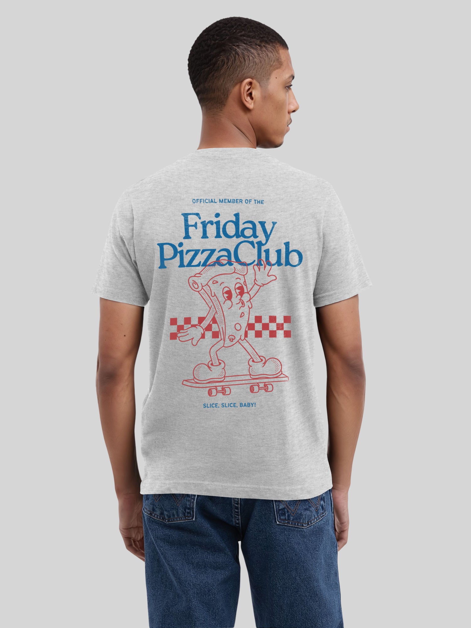 T-shirt pour hommes du Vendredi Pizza Club