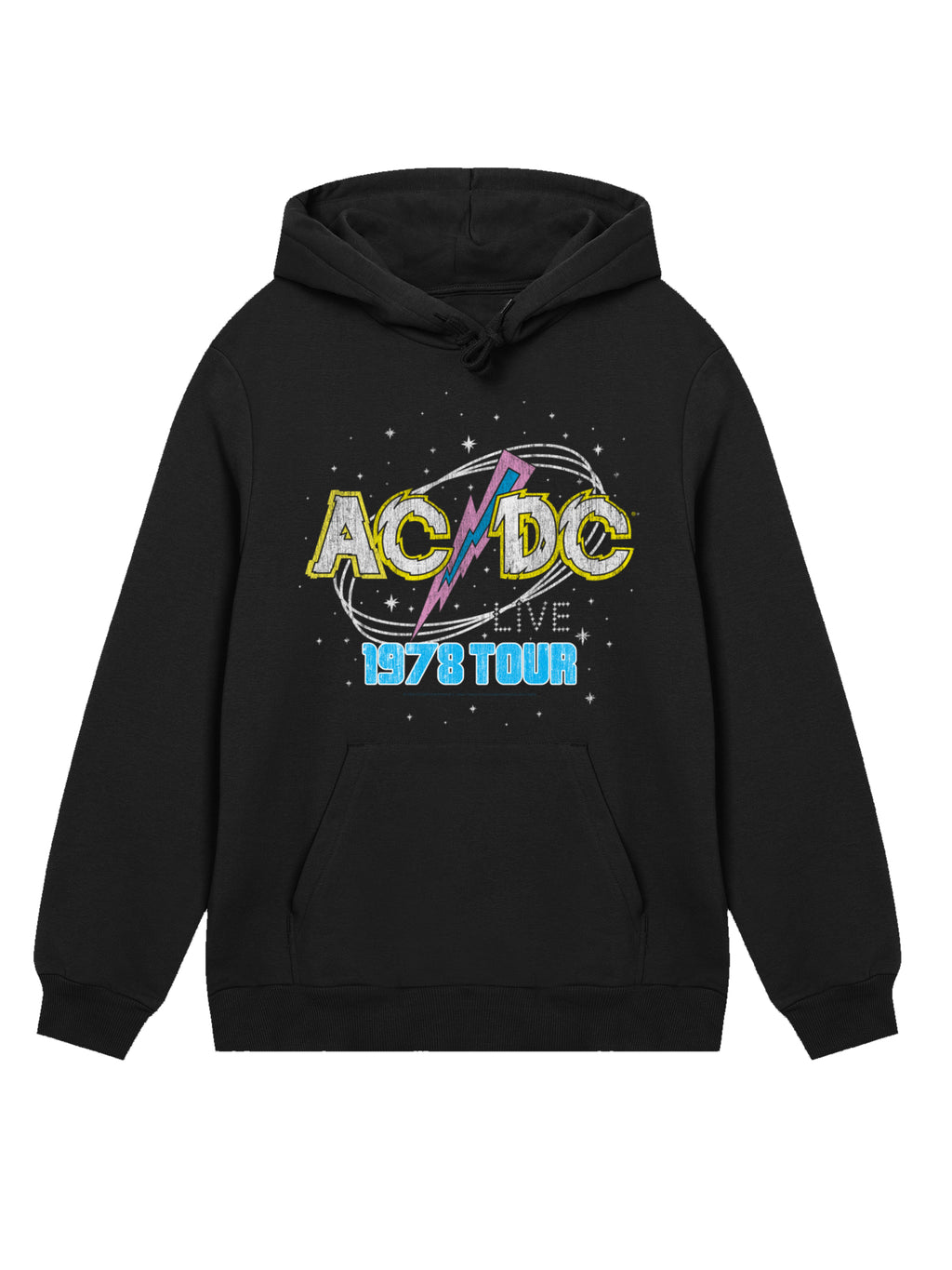 ACDC 1981 Visite en direct avec True Blanks | Hoodie régulier pour hommes