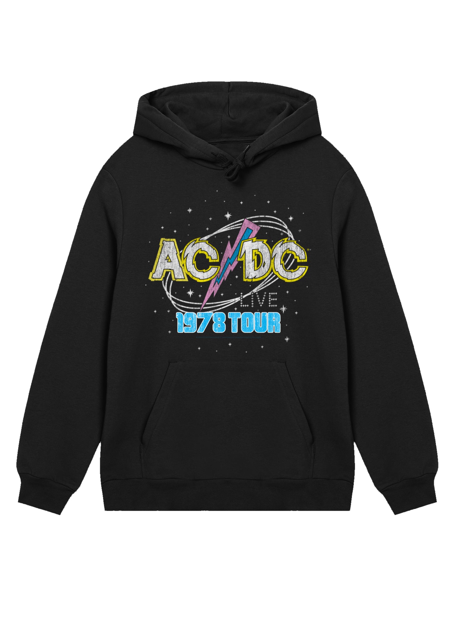 ACDC 1981 Visite en direct avec True Blanks | Hoodie régulier pour hommes